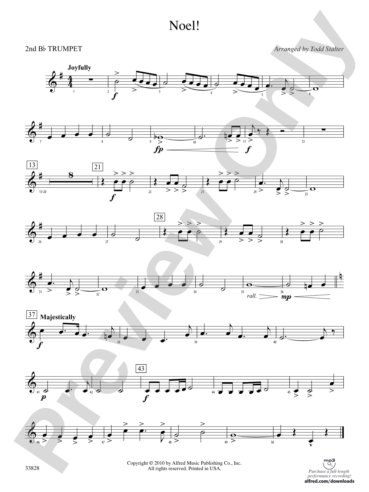 Noel!: 2nd B-flat Trumpet