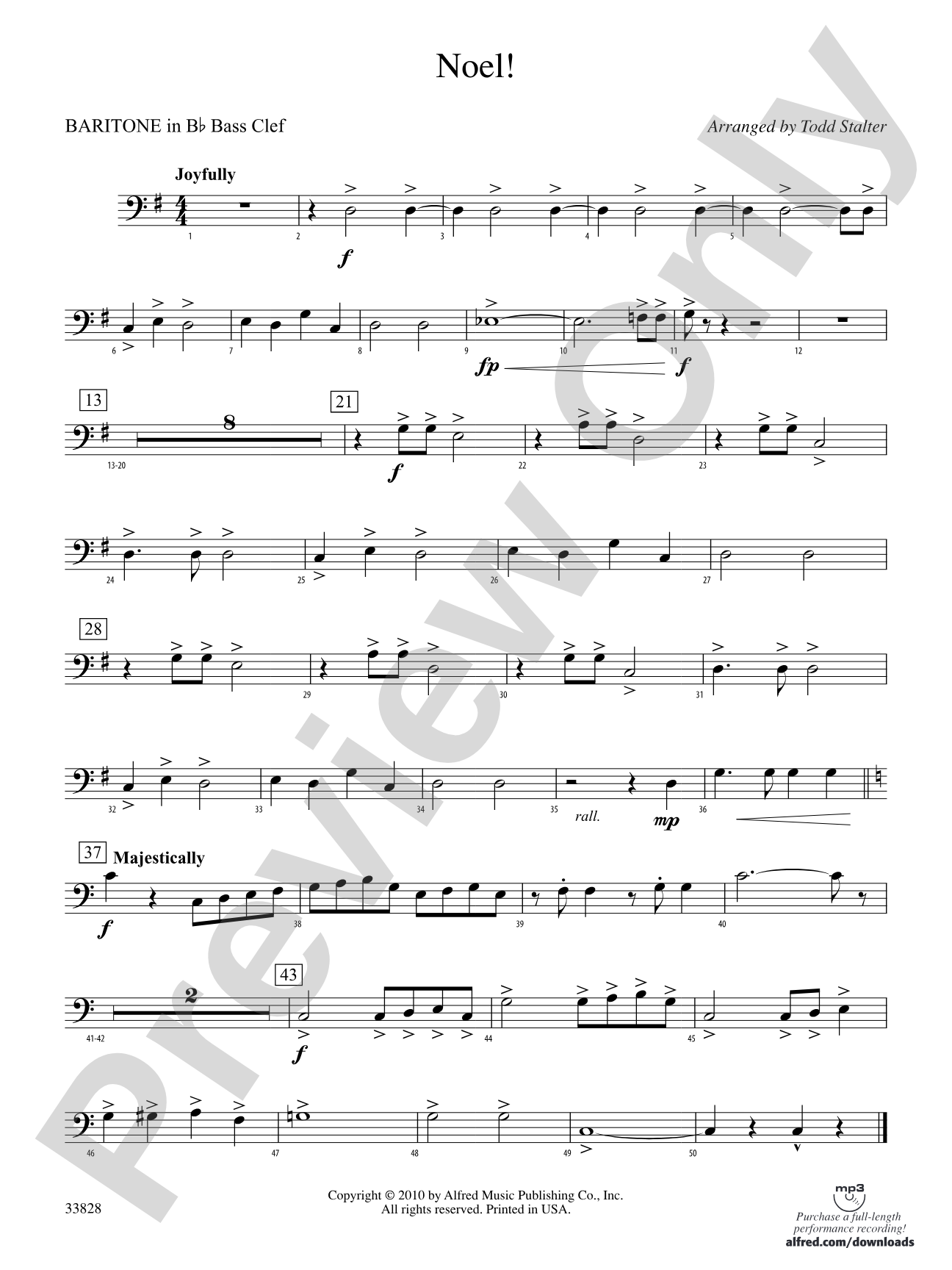 Noel!: (wp) B-flat Baritone B.C.