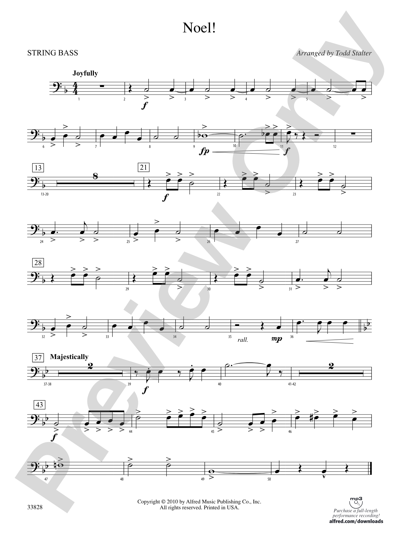 Noel!: (wp) String Bass