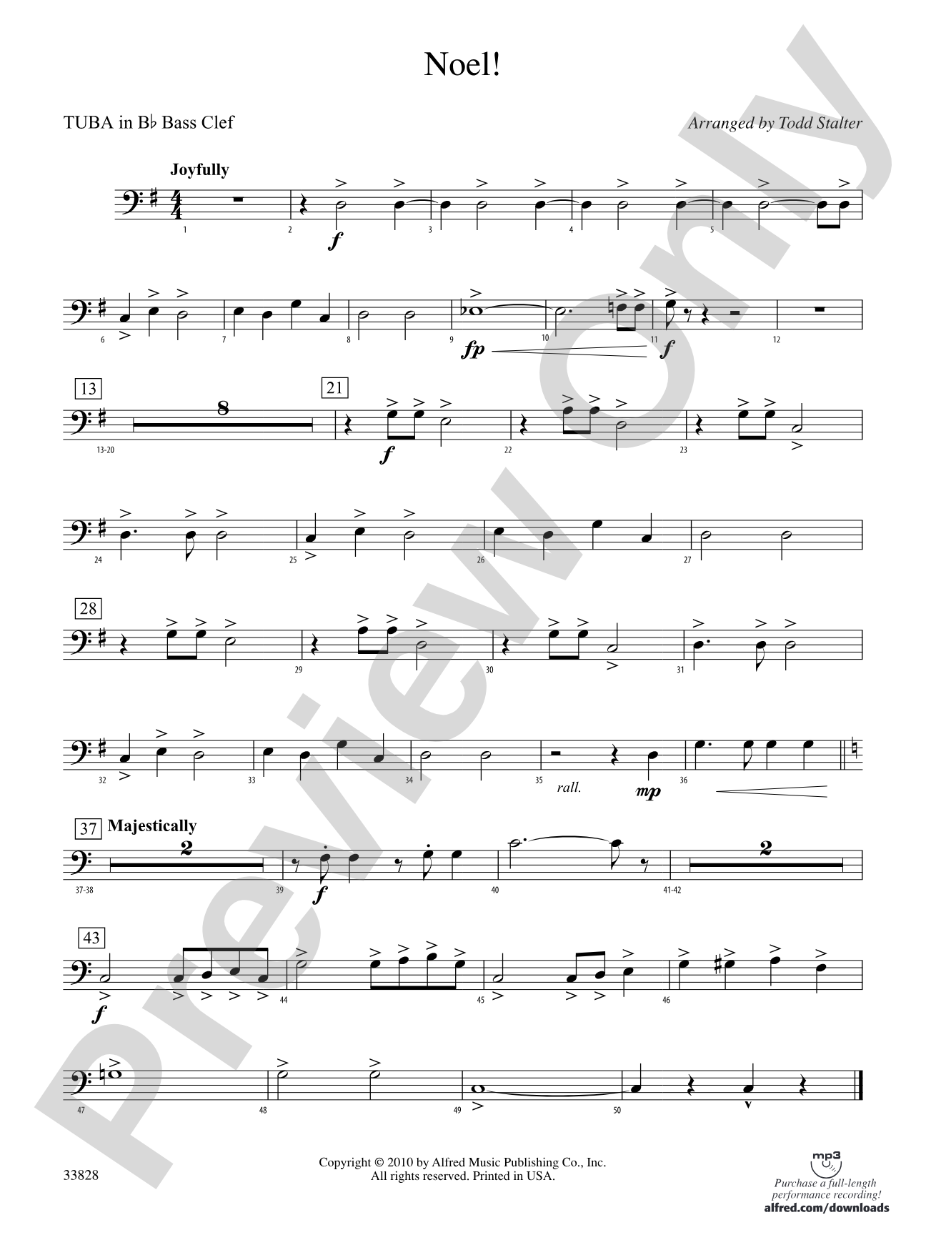 Noel!: (wp) B-flat Tuba B.C.