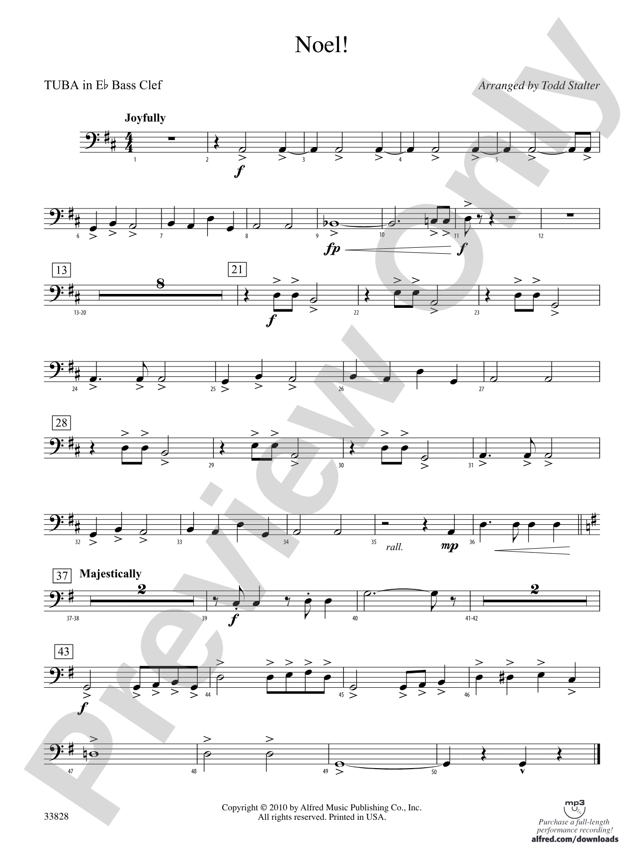 Noel!: (wp) E-flat Tuba B.C.