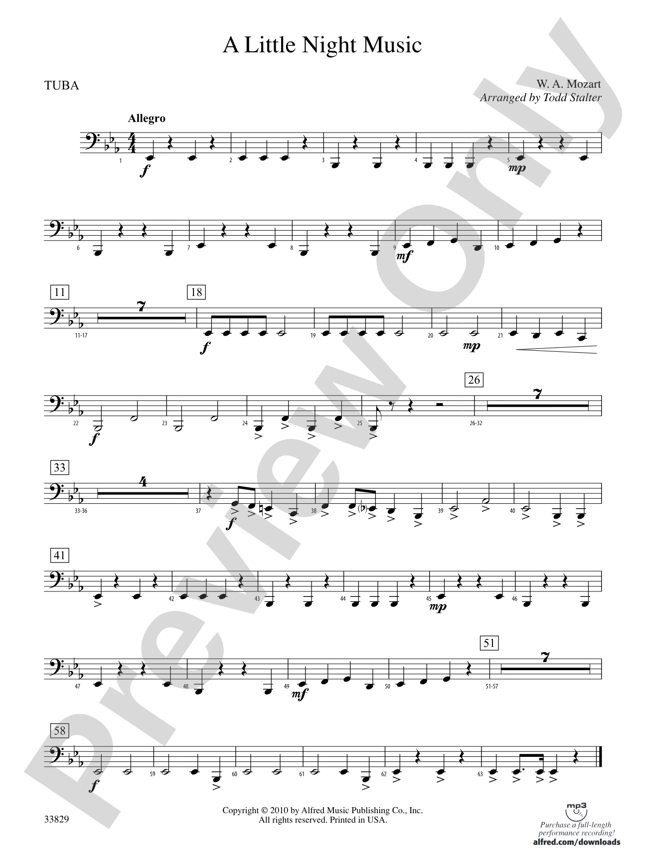 A Little Night Music: Tuba