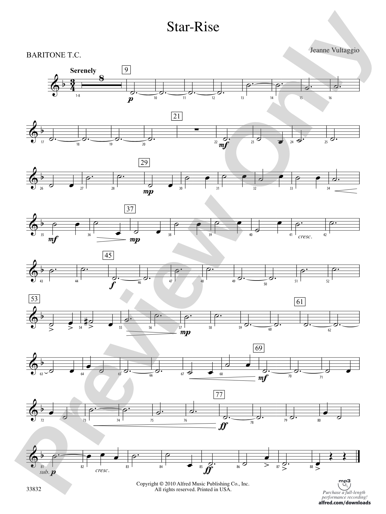 Star-Rise: Baritone T.C.
