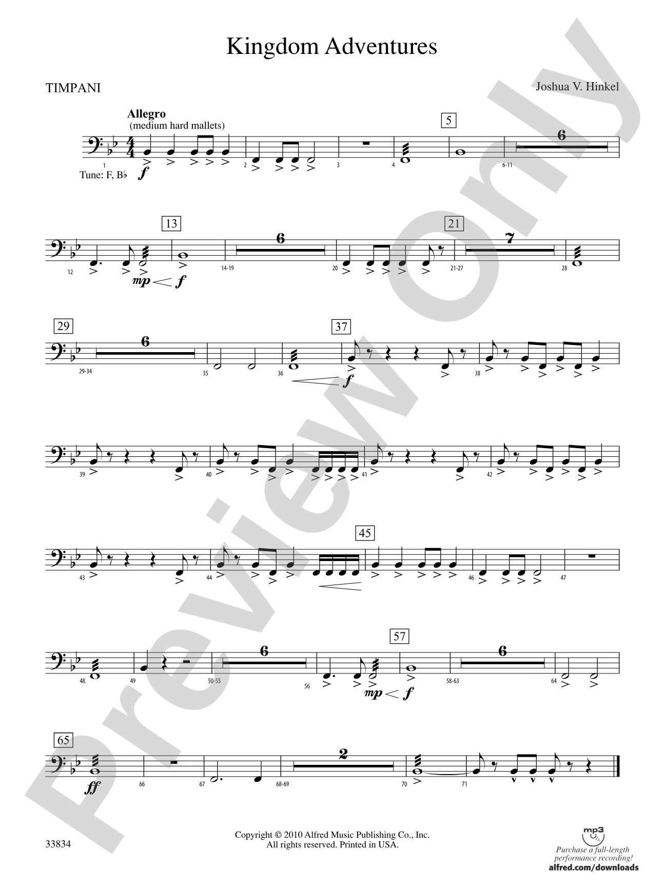 Kingdom Adventures: Timpani