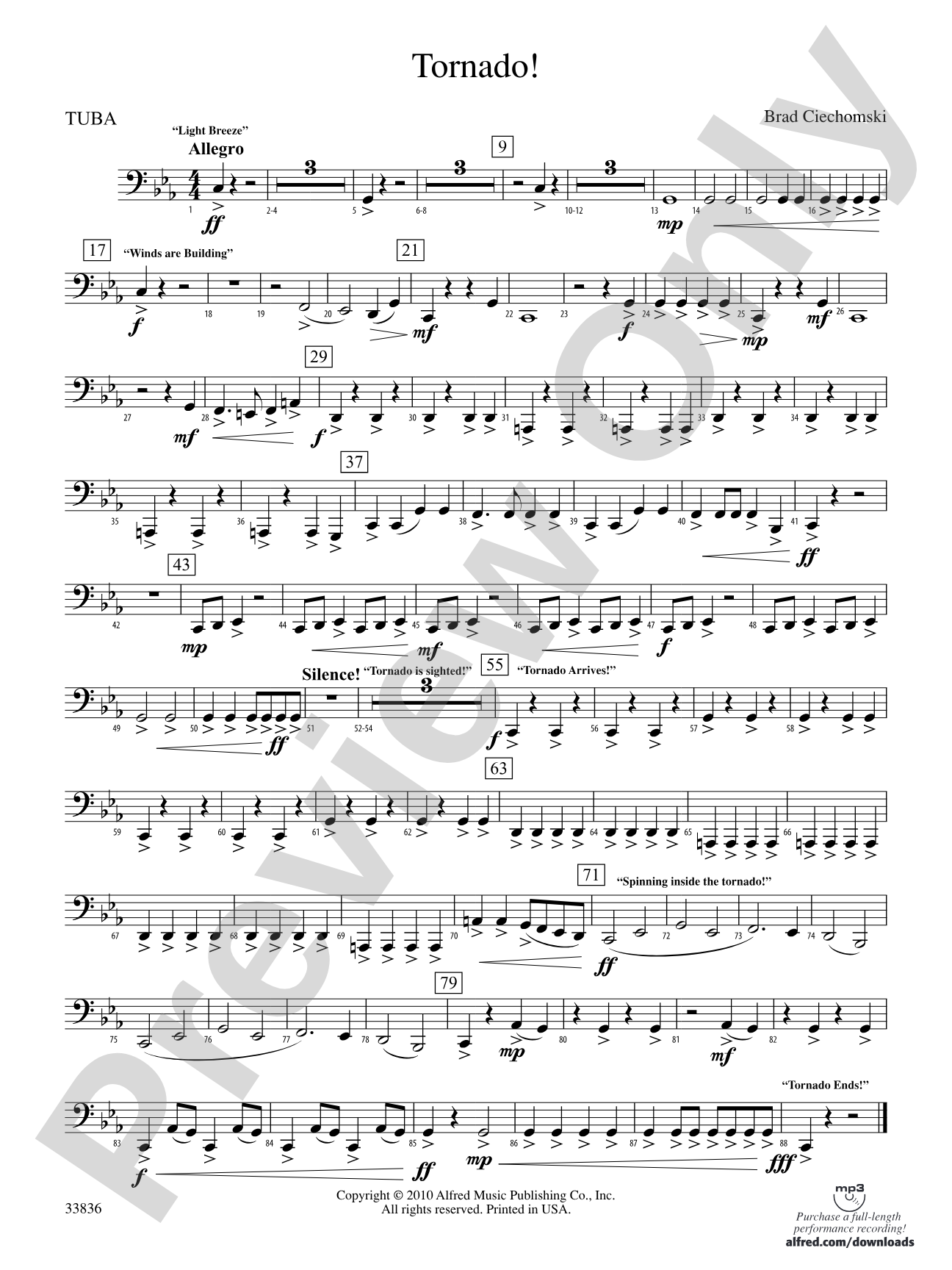 Tornado!: Tuba