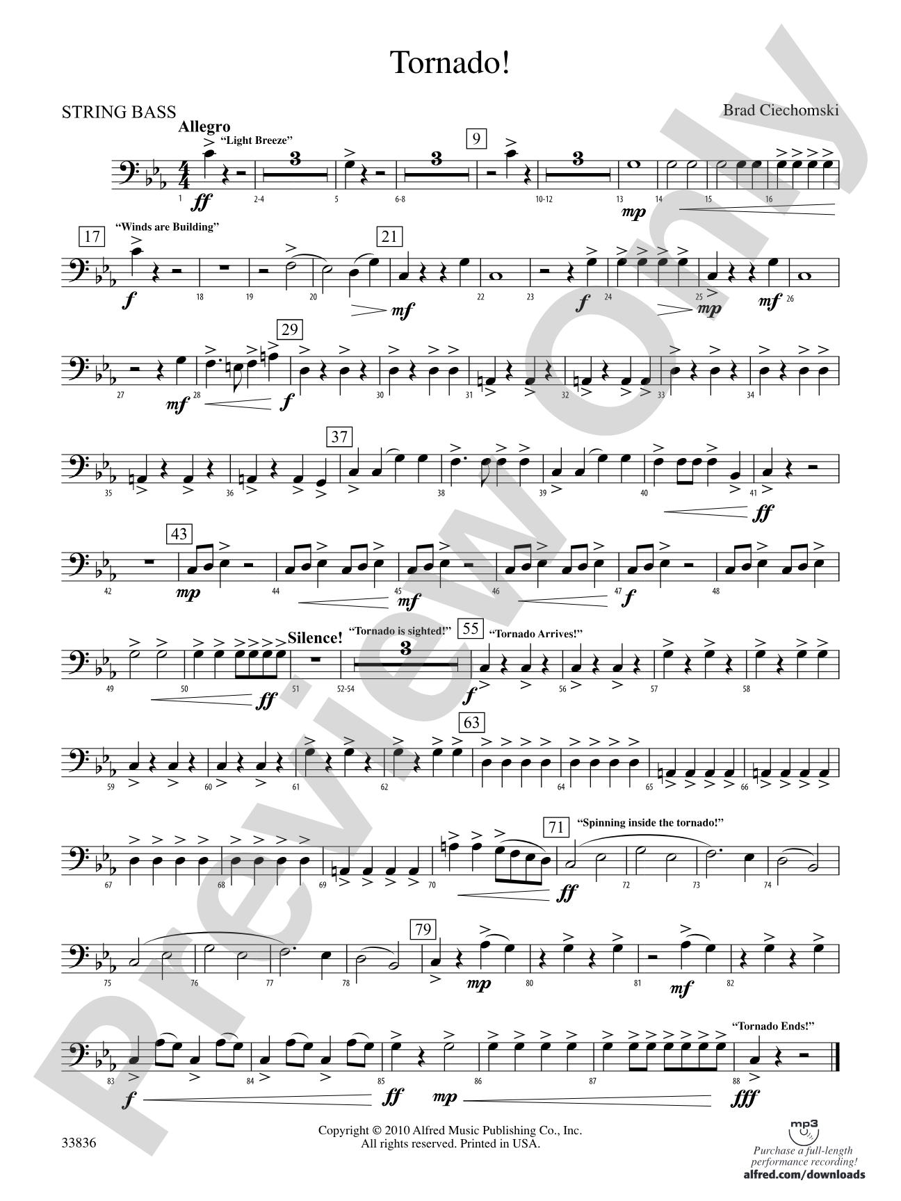 Tornado!: (wp) String Bass