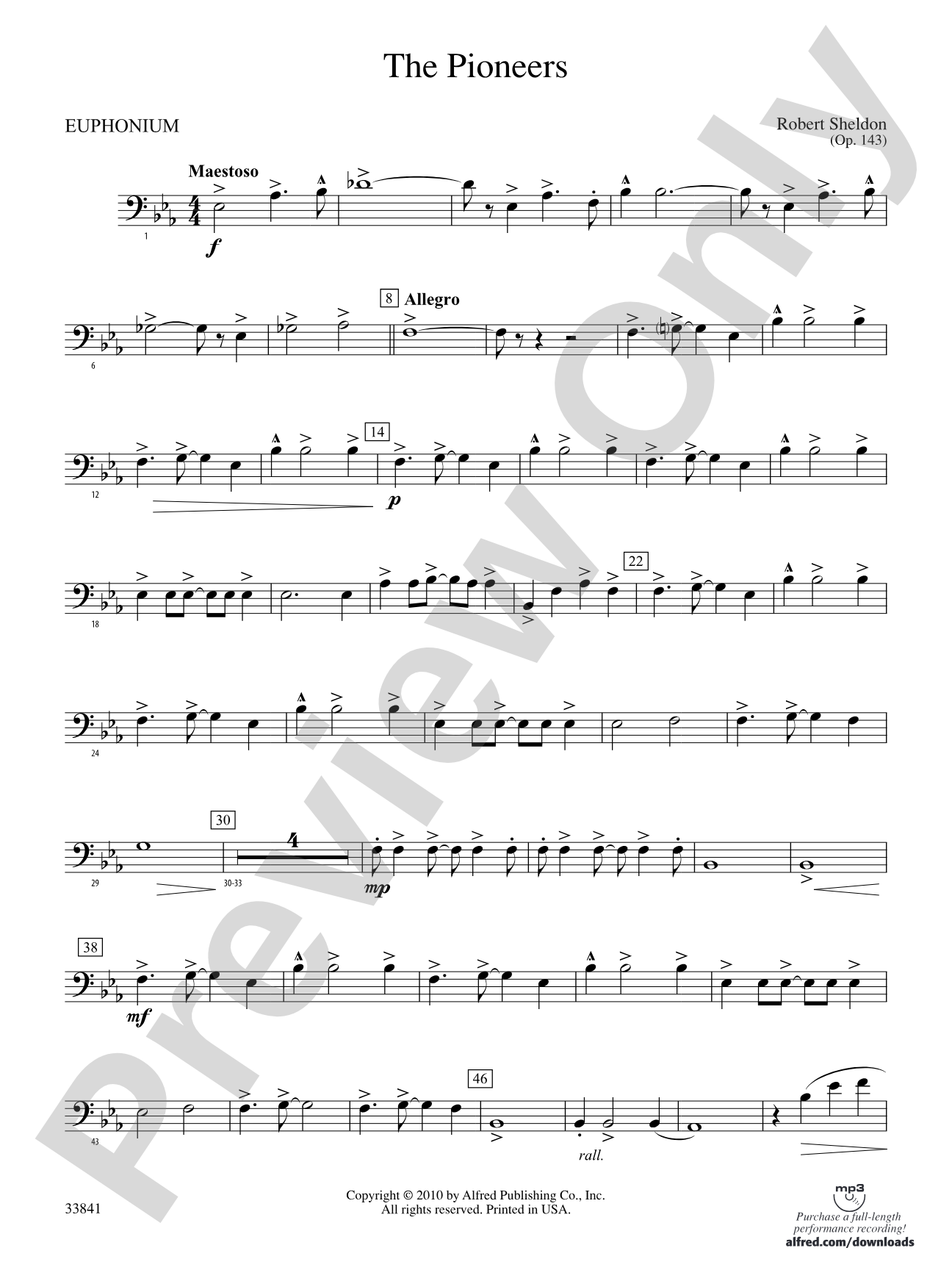 The Pioneers: Baritone B.C.