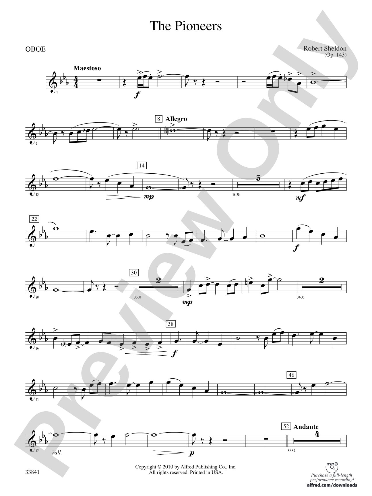 The Pioneers: Oboe