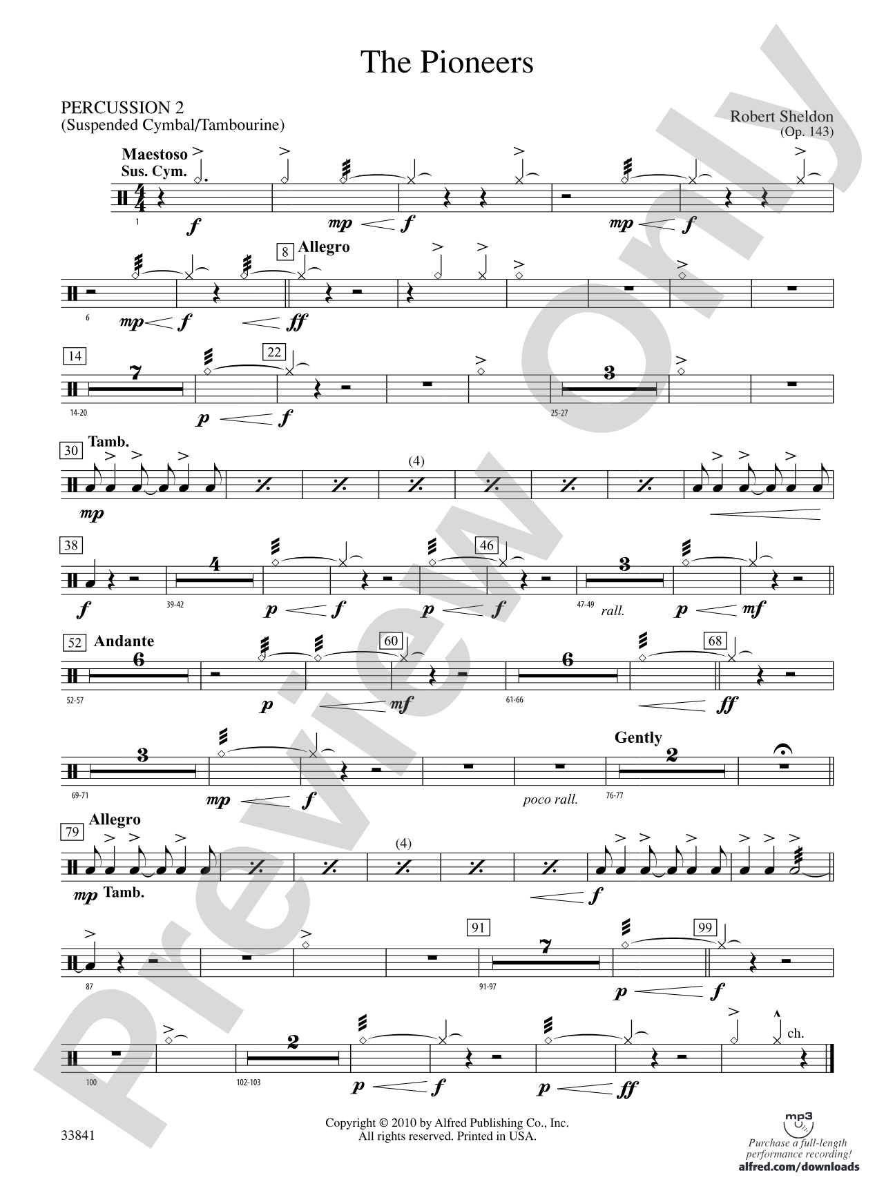 The Pioneers: 2nd Percussion