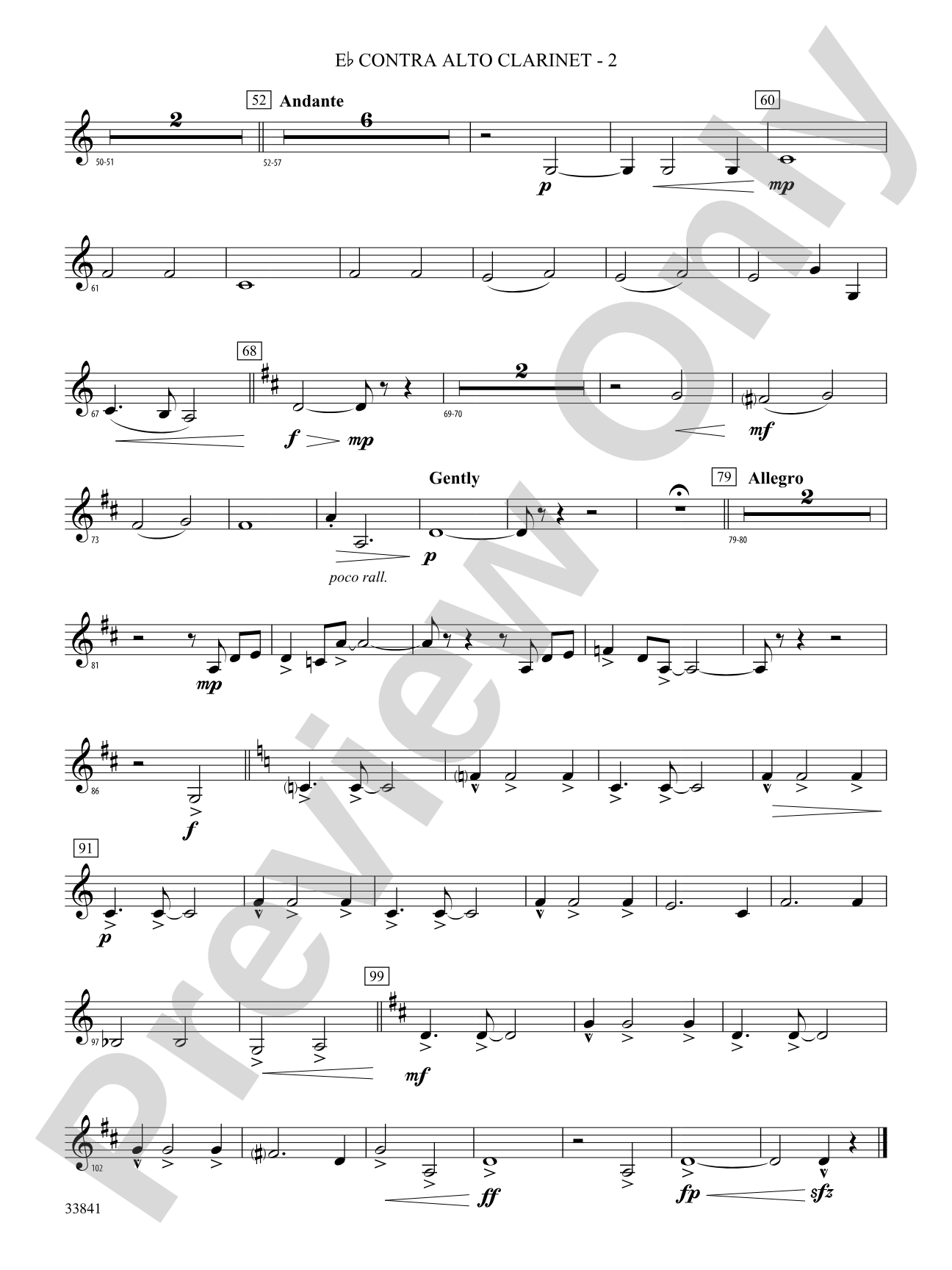 The Pioneers: (wp) E-flat Contrabass Clarinet