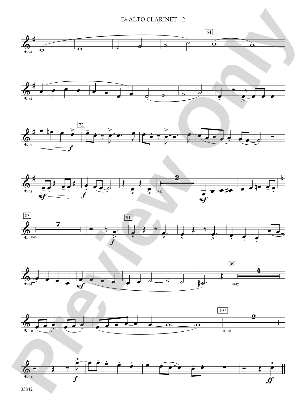 The Good King Swings!: (wp) E-flat Alto Clarinet