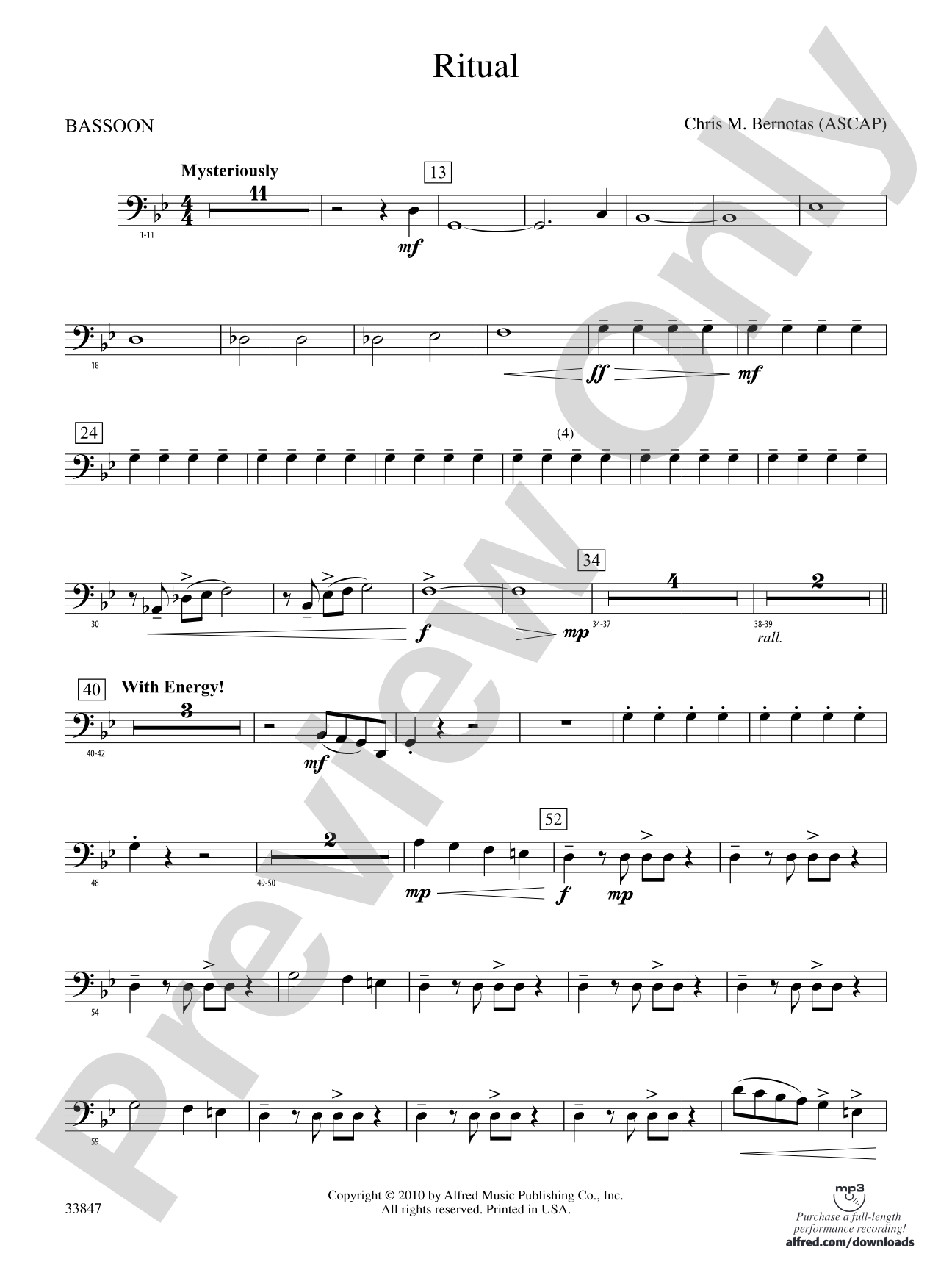 Ritual: Bassoon