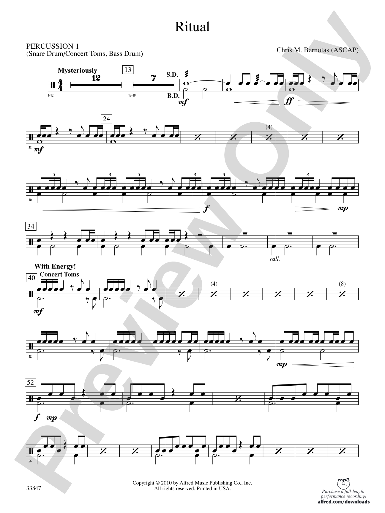 Ritual: 1st Percussion