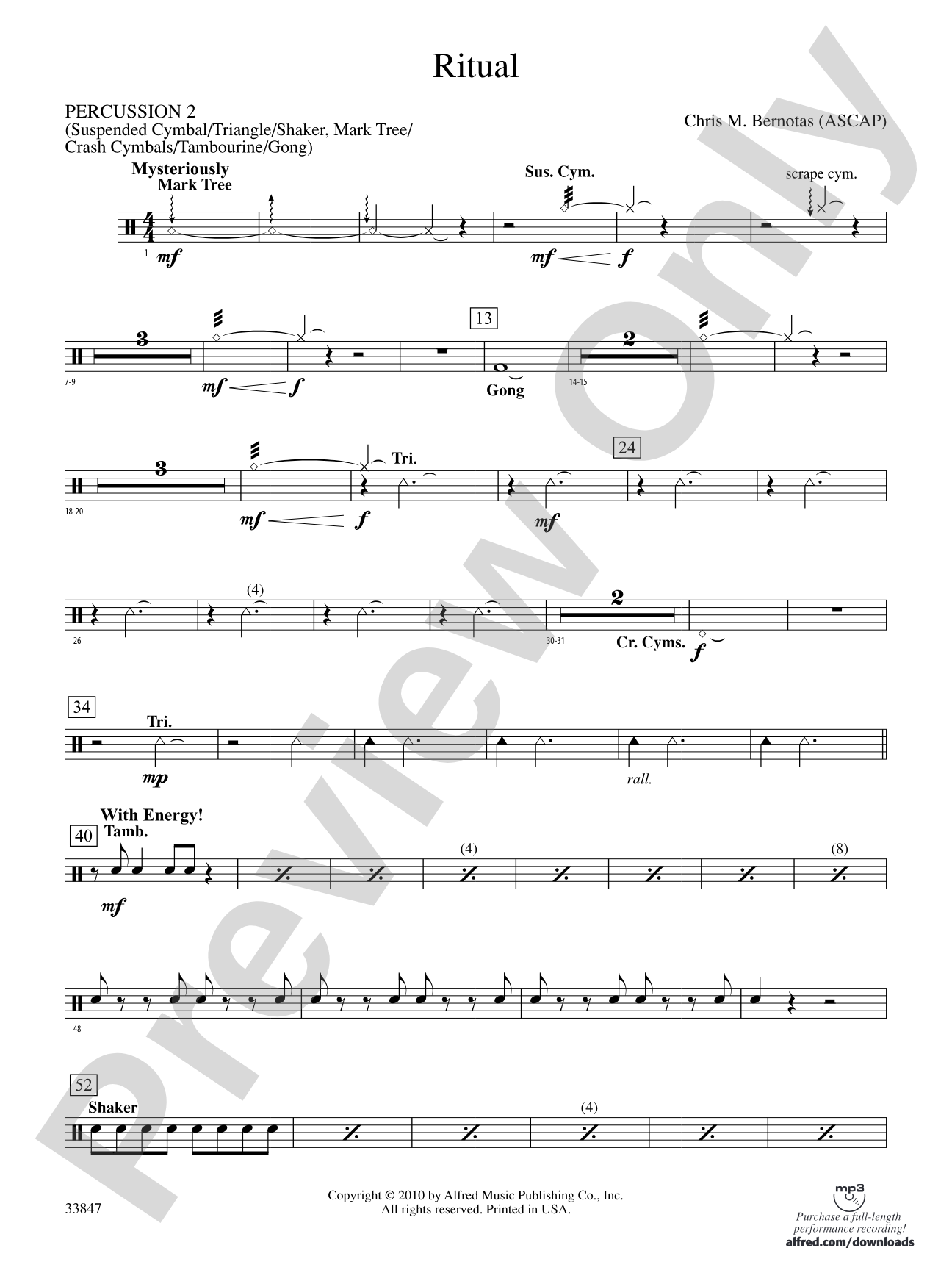 Ritual: 2nd Percussion