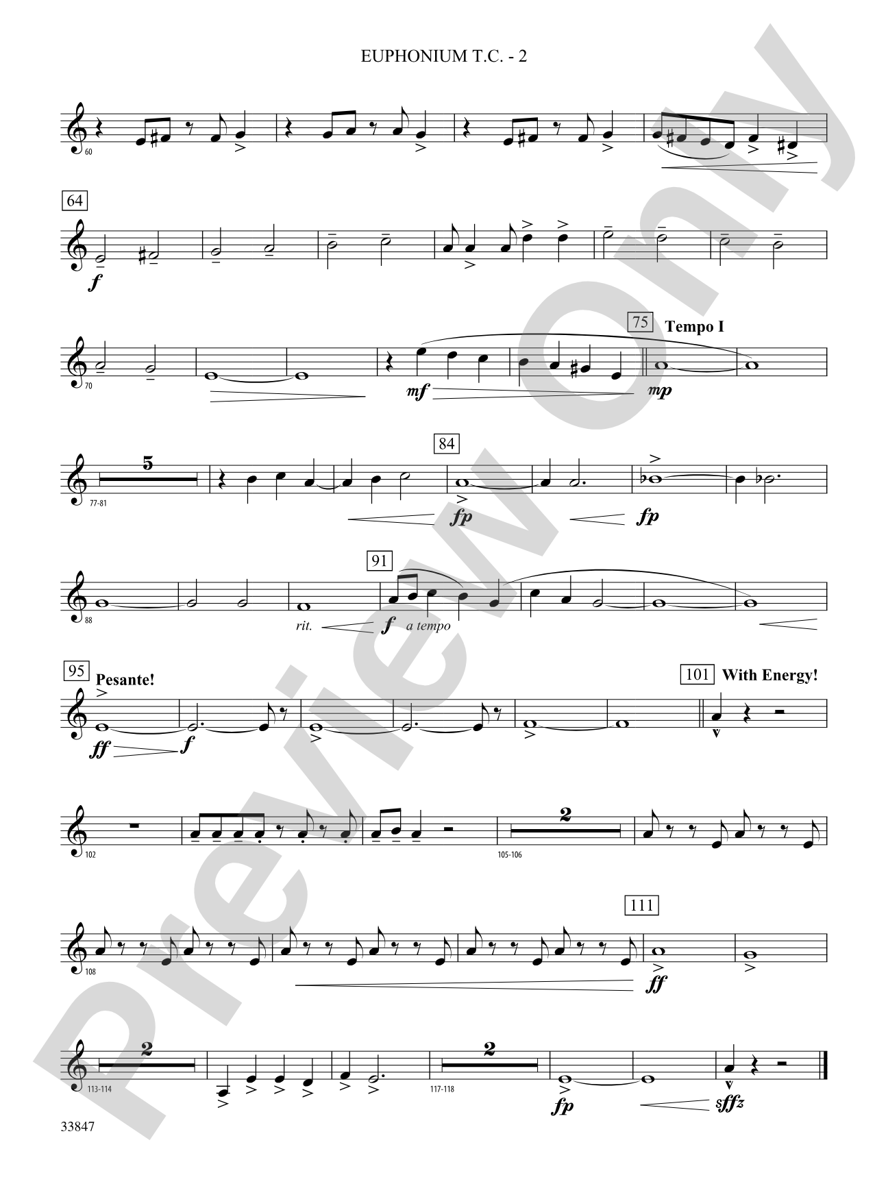 Ritual: (wp) Baritone T.C.