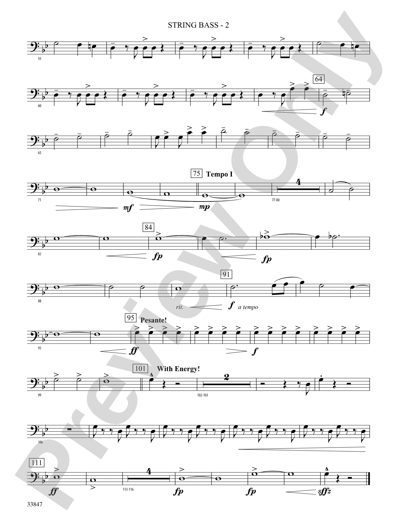 Ritual: (wp) String Bass