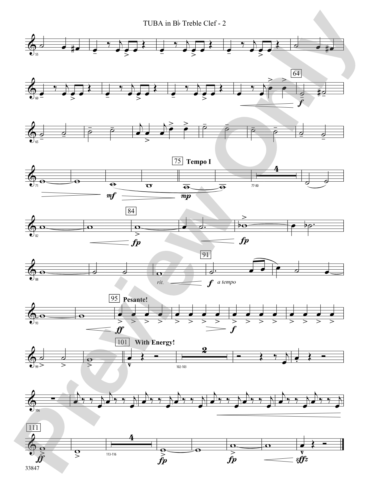 Ritual: (wp) B-flat Tuba T.C.