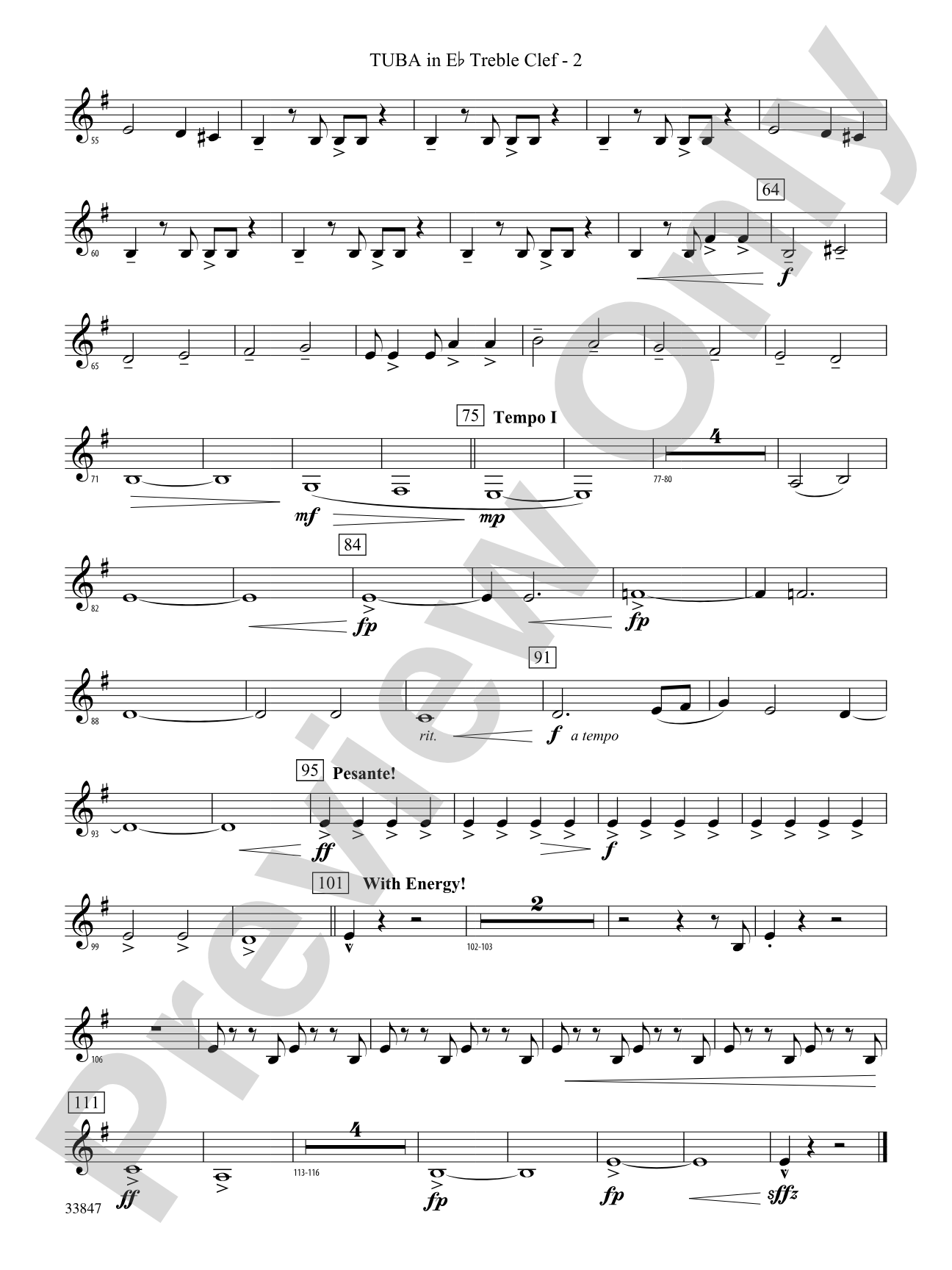 Ritual: (wp) E-flat Tuba T.C.