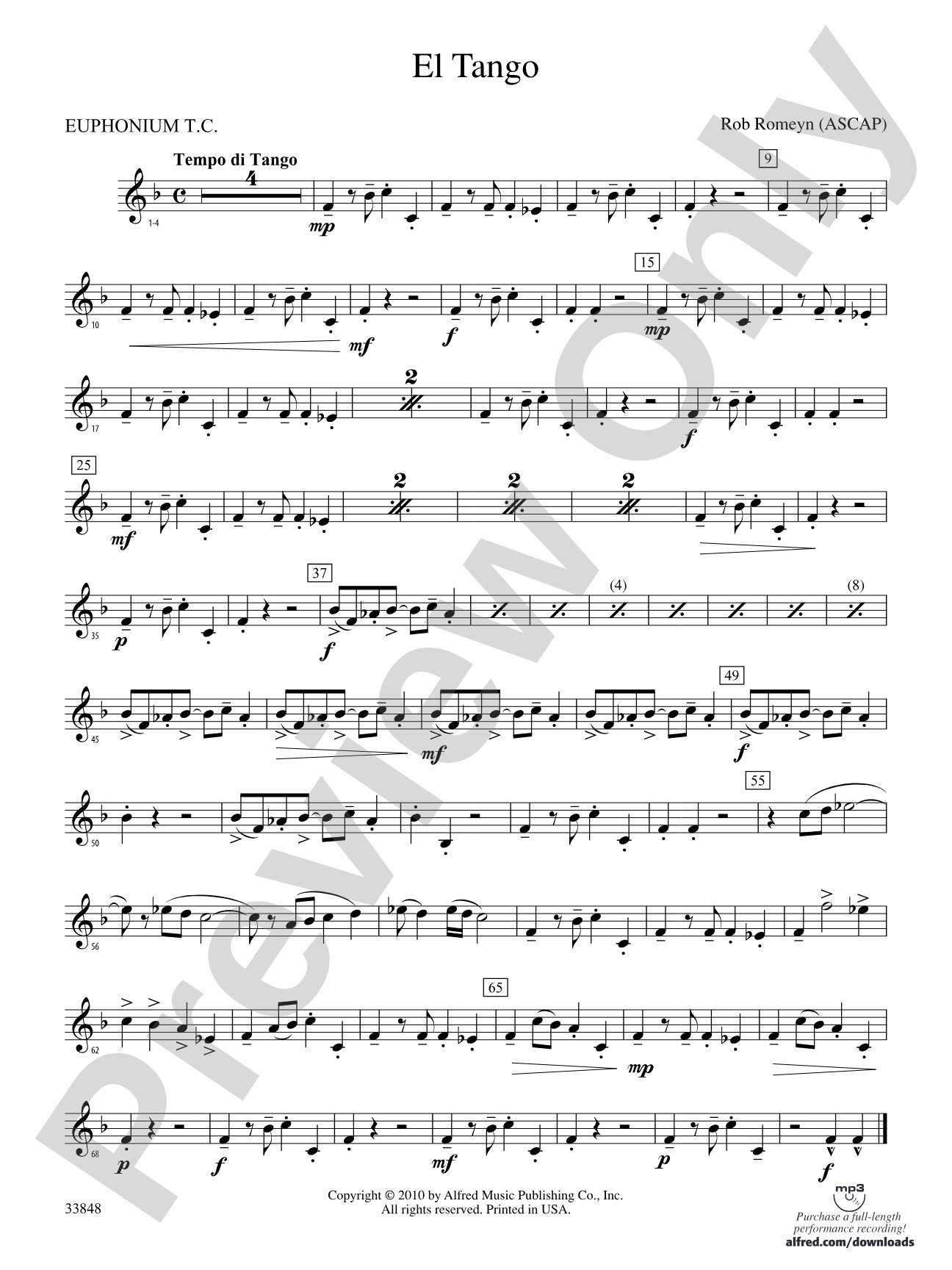 El Tango: (wp) Baritone T.C.
