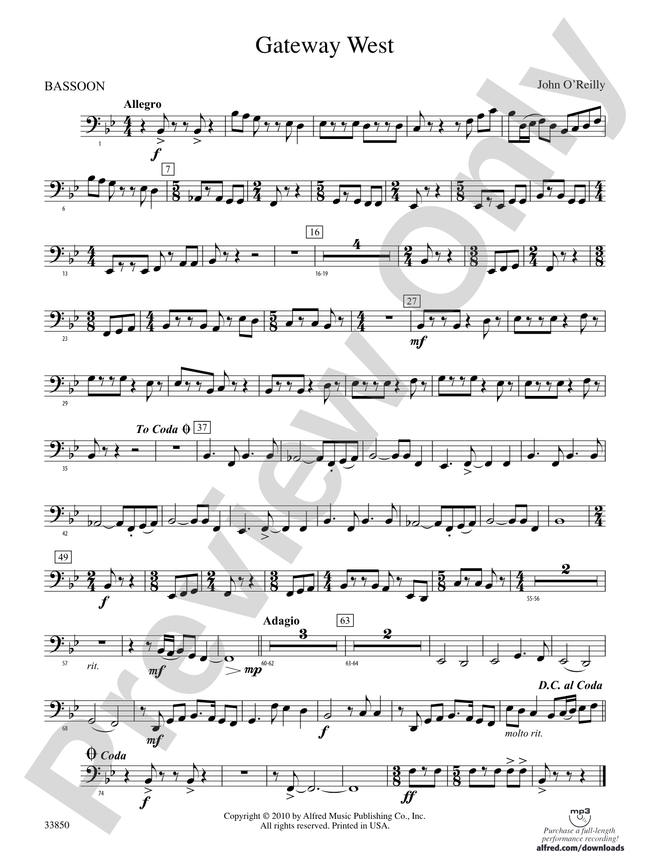 Gateway West: Bassoon