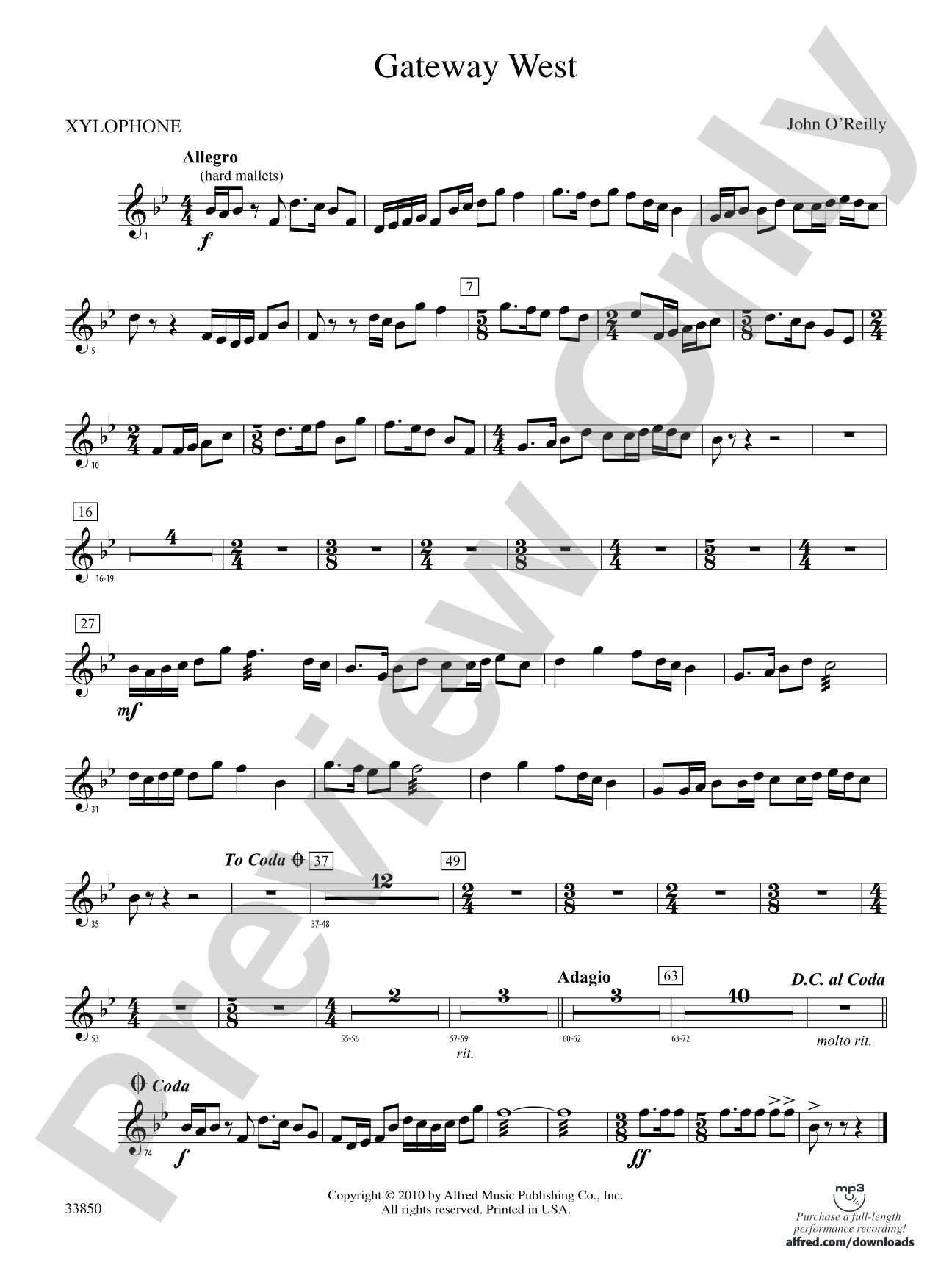 Gateway West: Xylophone
