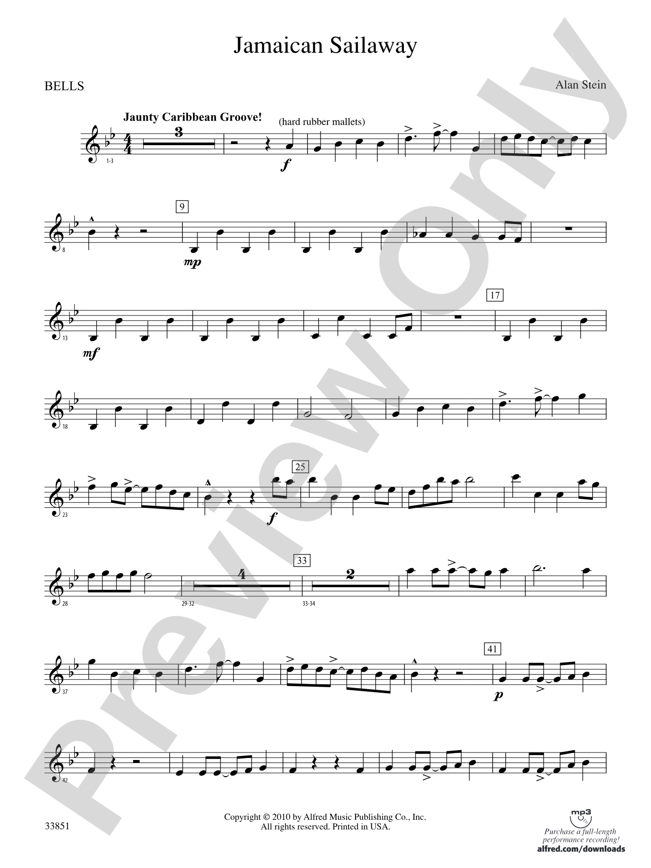 Jamaican Sailaway: Bells
