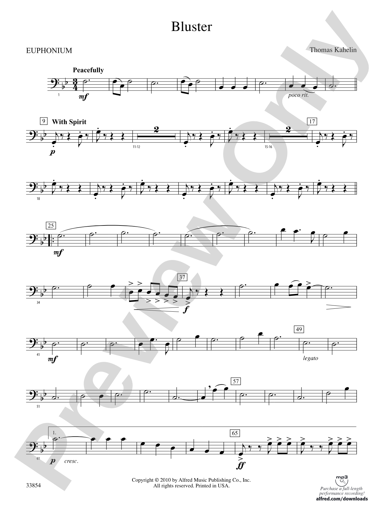 Bluster: Baritone B.C.