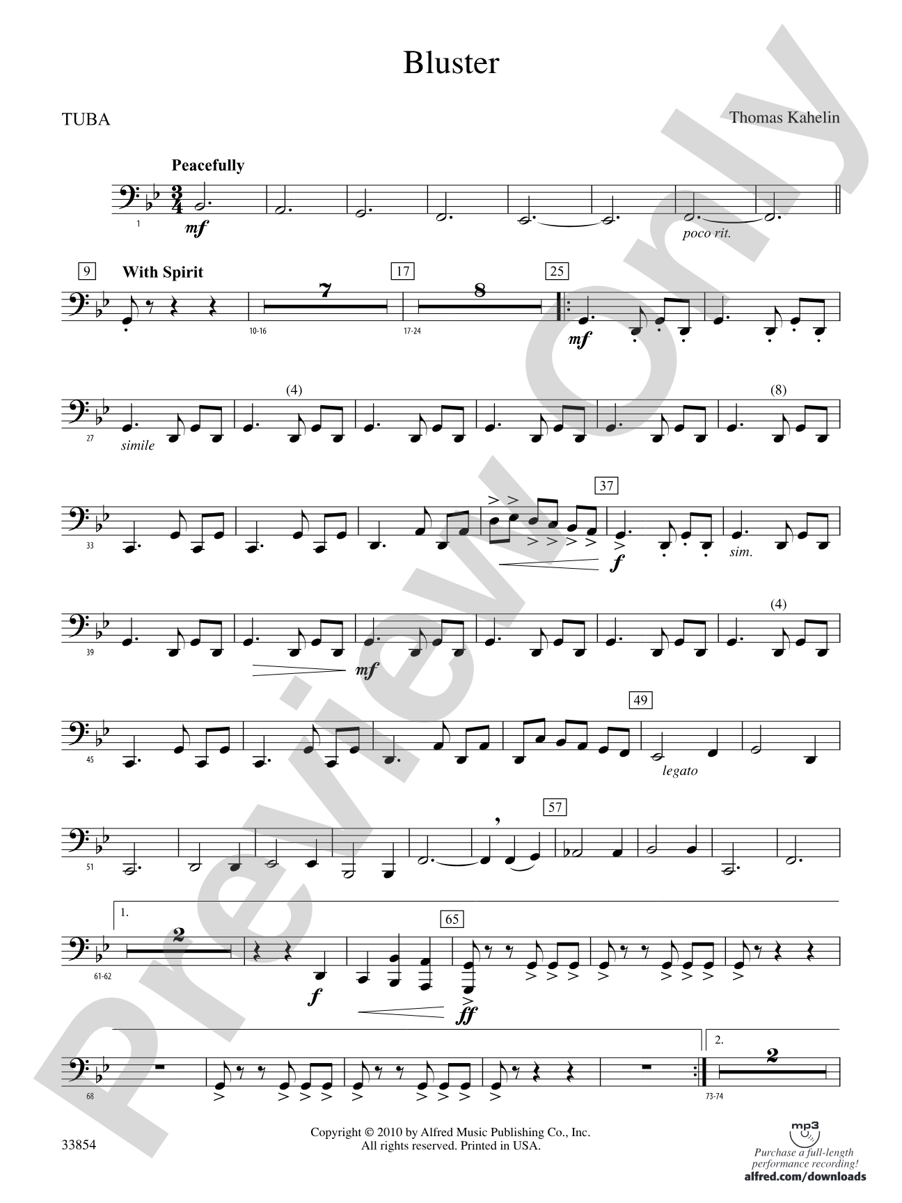 Bluster: Tuba