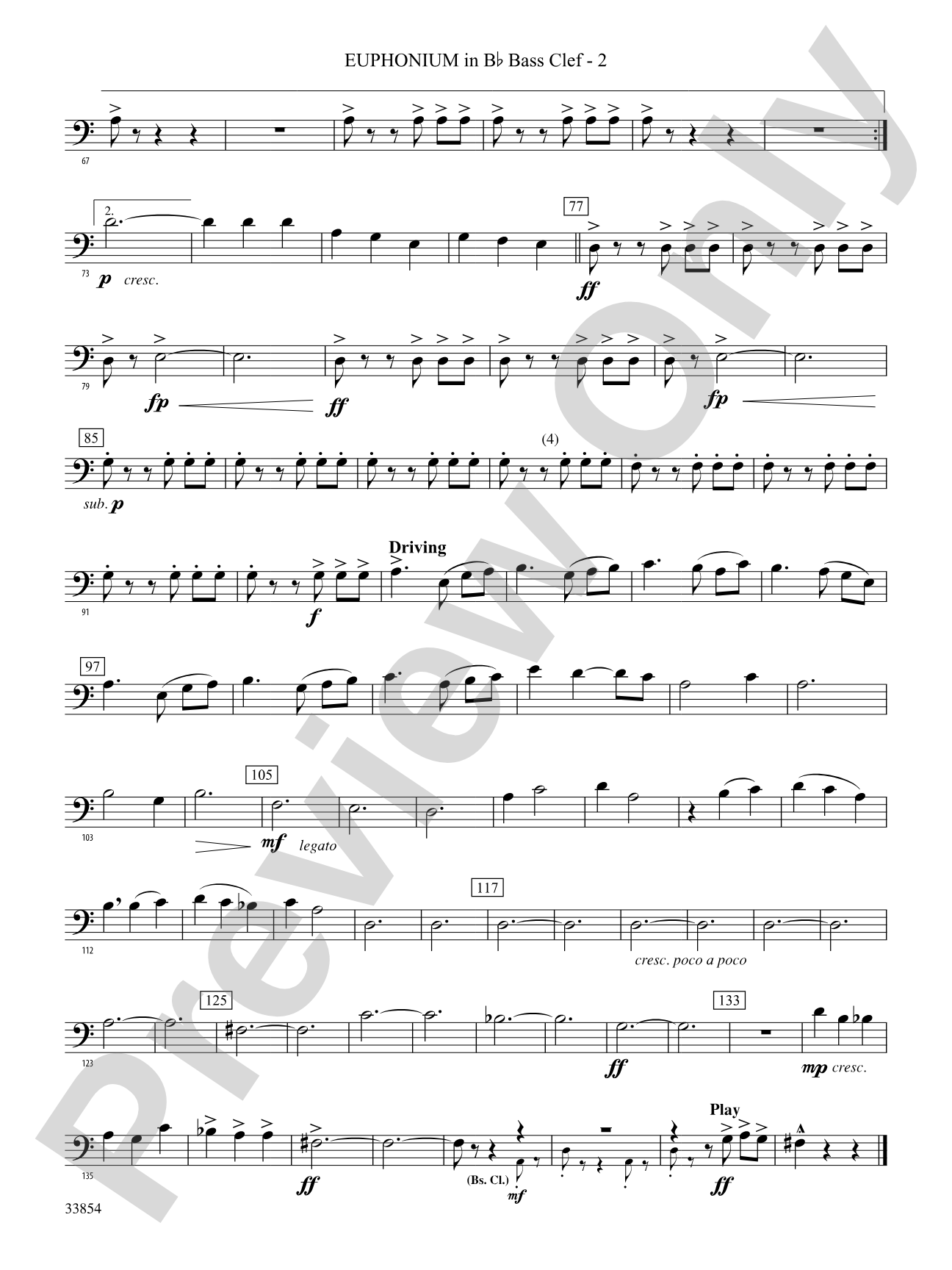 Bluster: (wp) B-flat Baritone B.C.