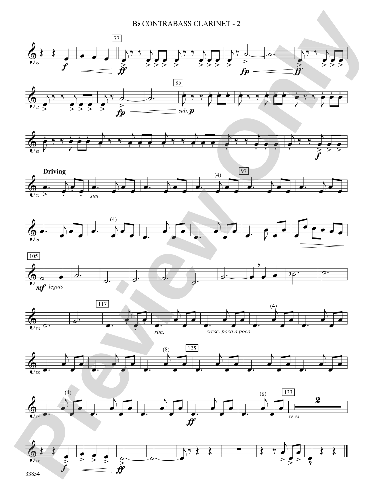 Bluster: (wp) B-flat Contrabass Clarinet