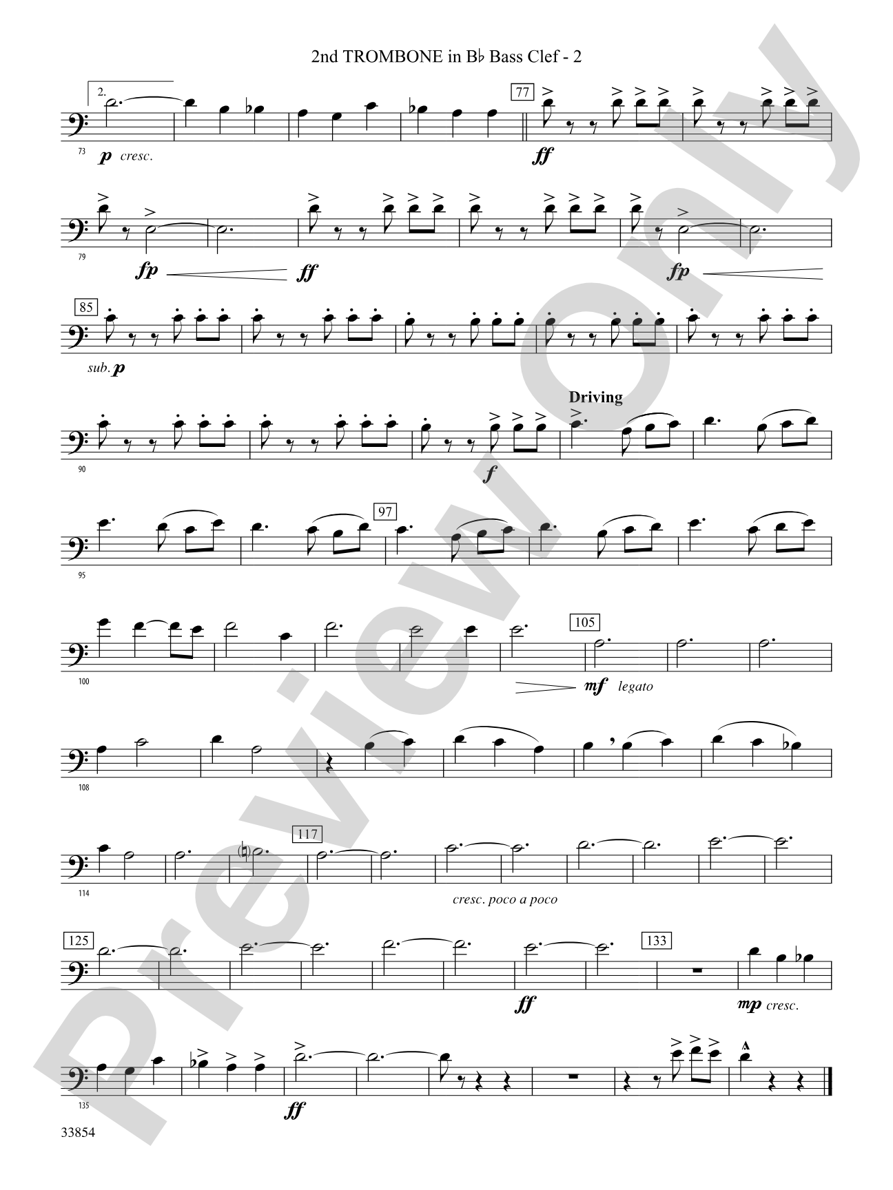 Bluster: (wp) 1st B-flat Trombone B.C.