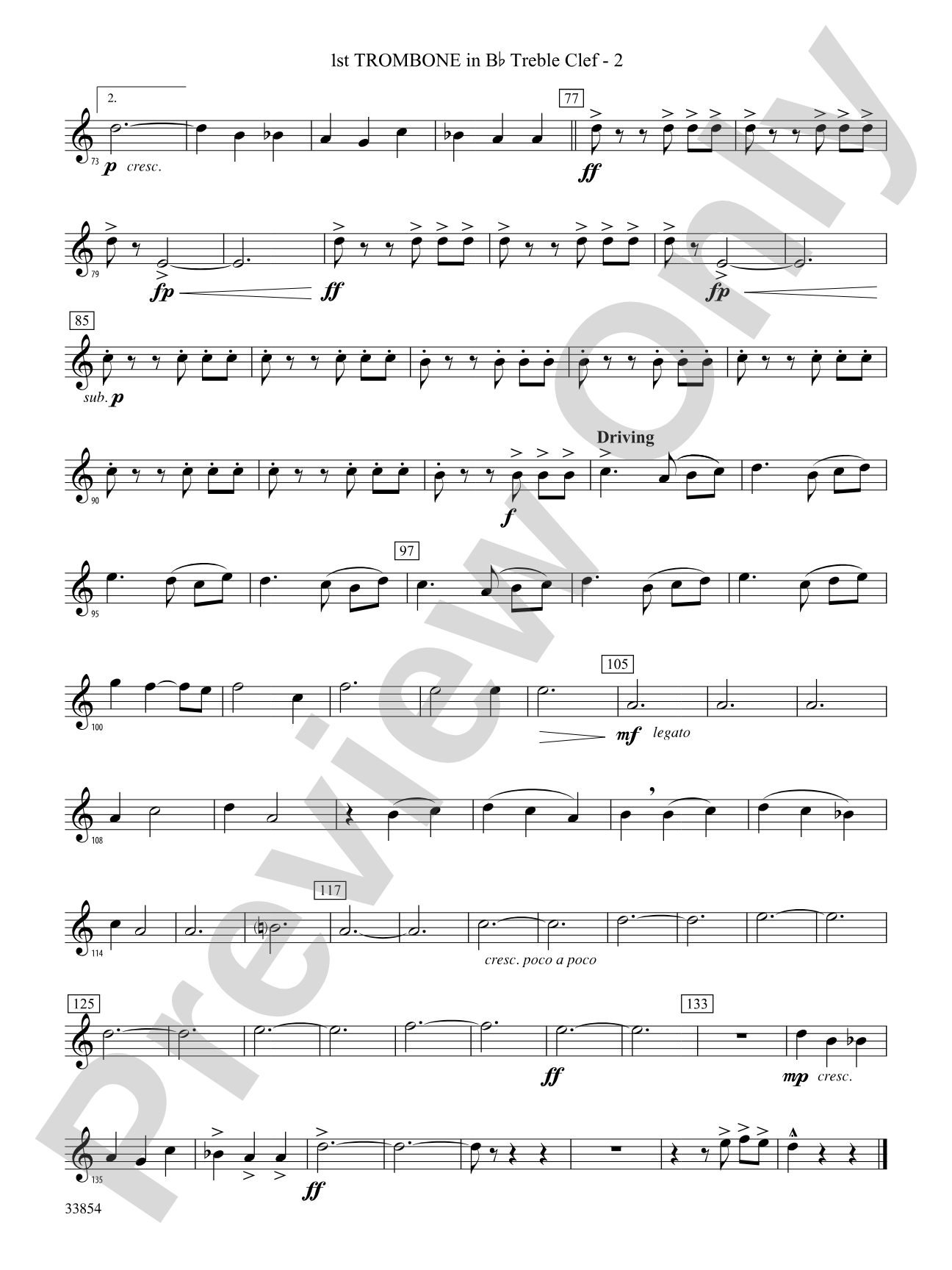 Bluster: (wp) 1st B-flat Trombone T.C.