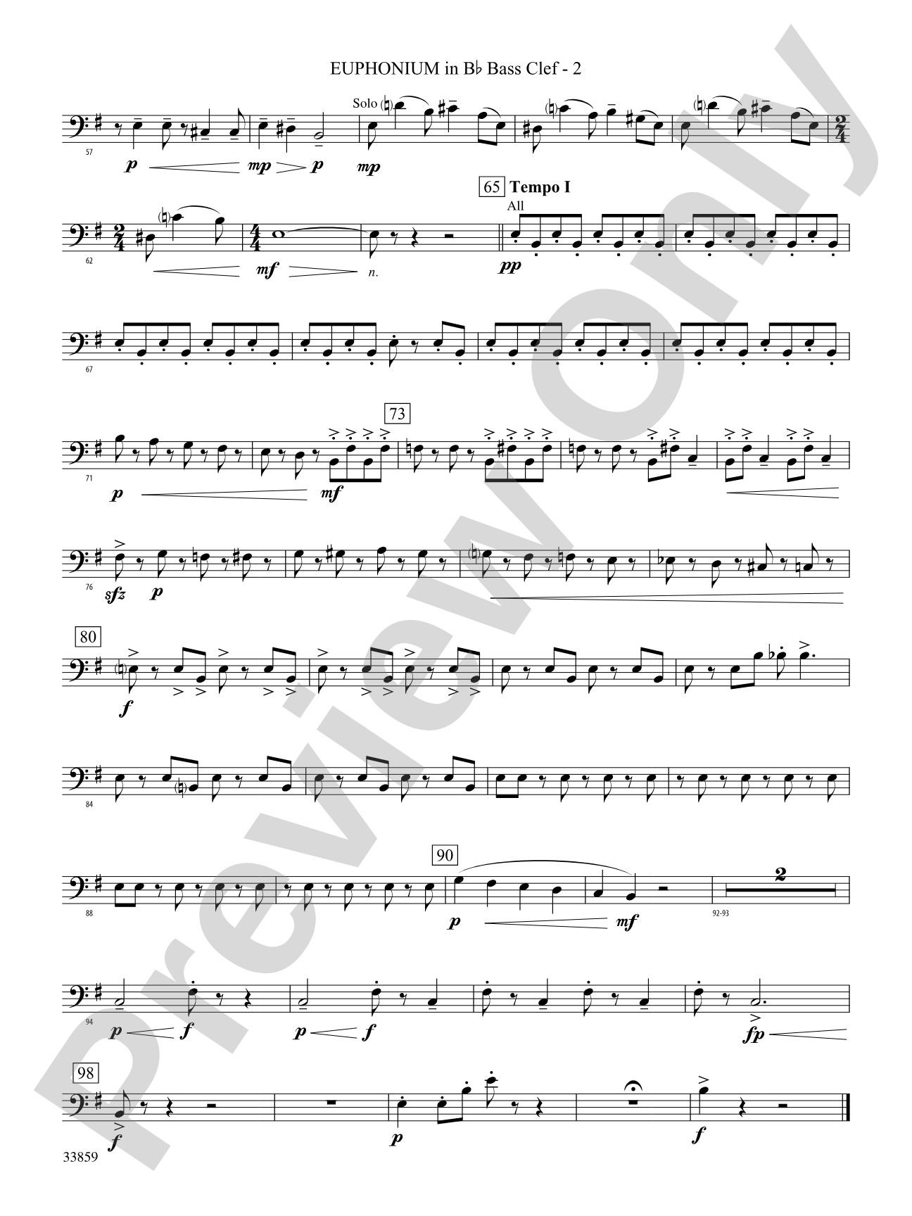 March of the Trolls: (wp) B-flat Baritone B.C.