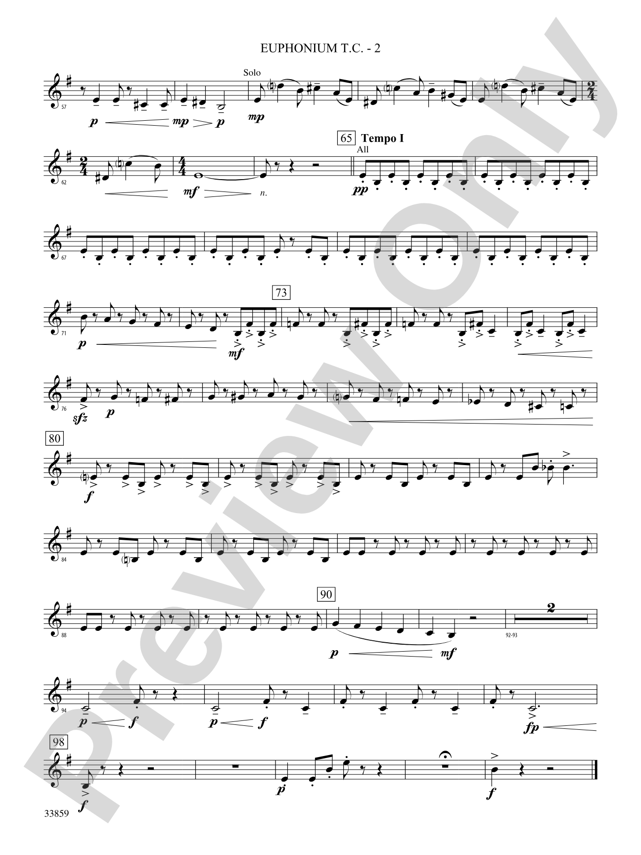 March of the Trolls: (wp) Baritone T.C.