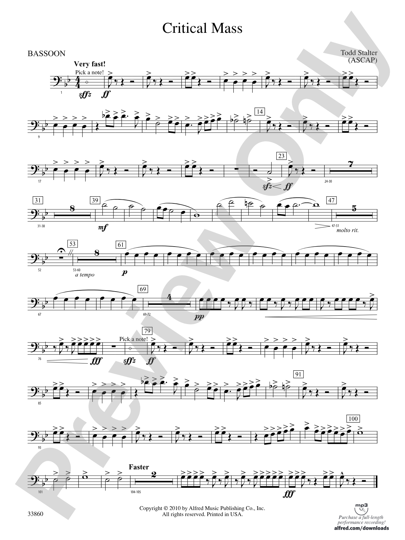 Critical Mass: Bassoon