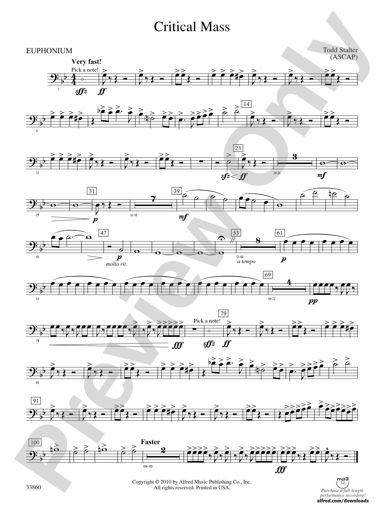 Critical Mass: Baritone B.C.