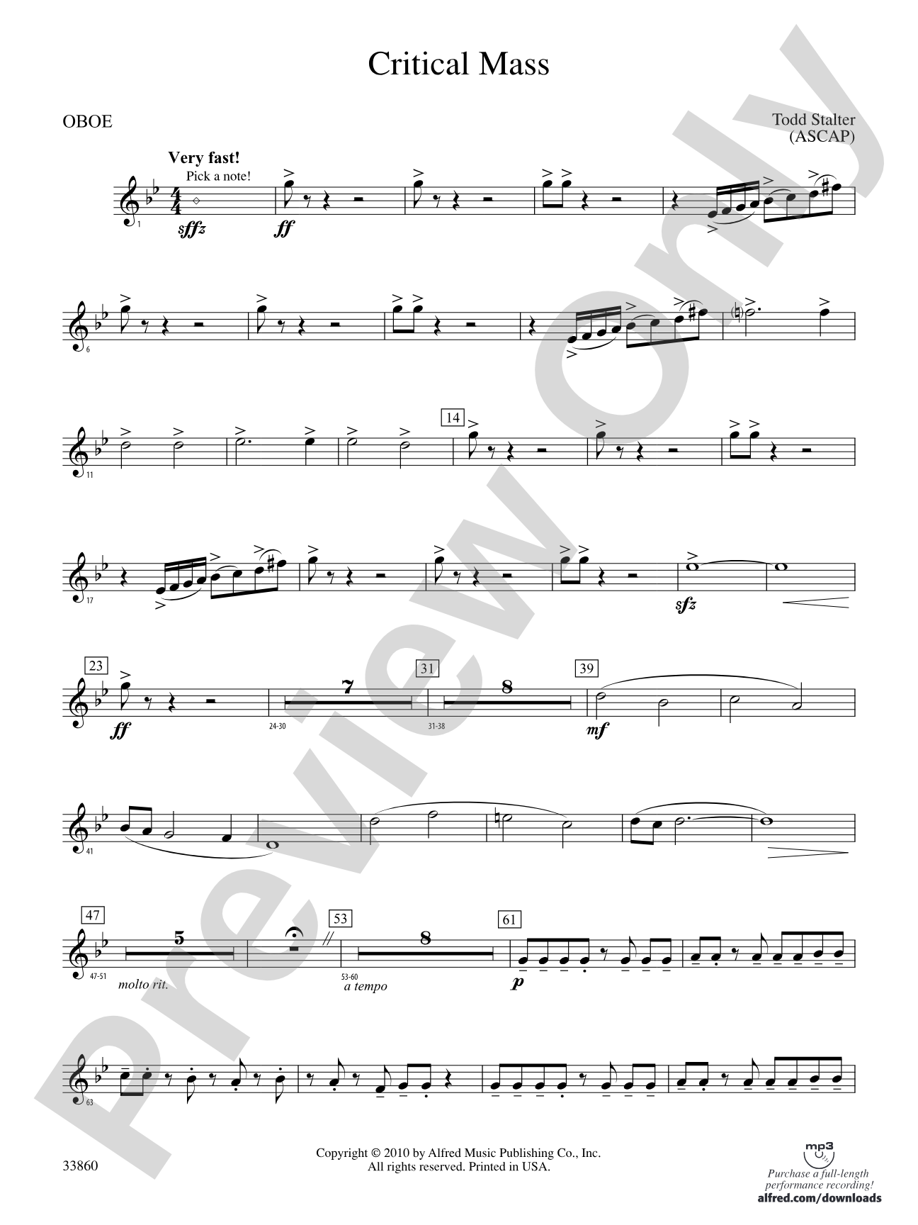 Critical Mass: Oboe