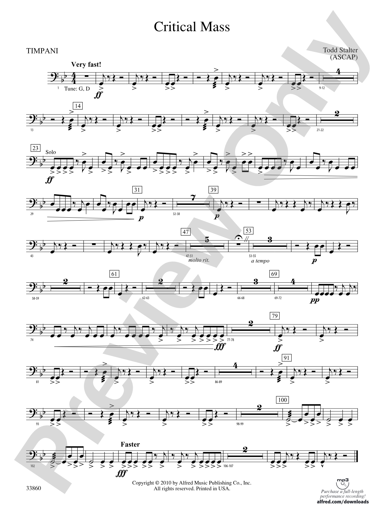Critical Mass: Timpani