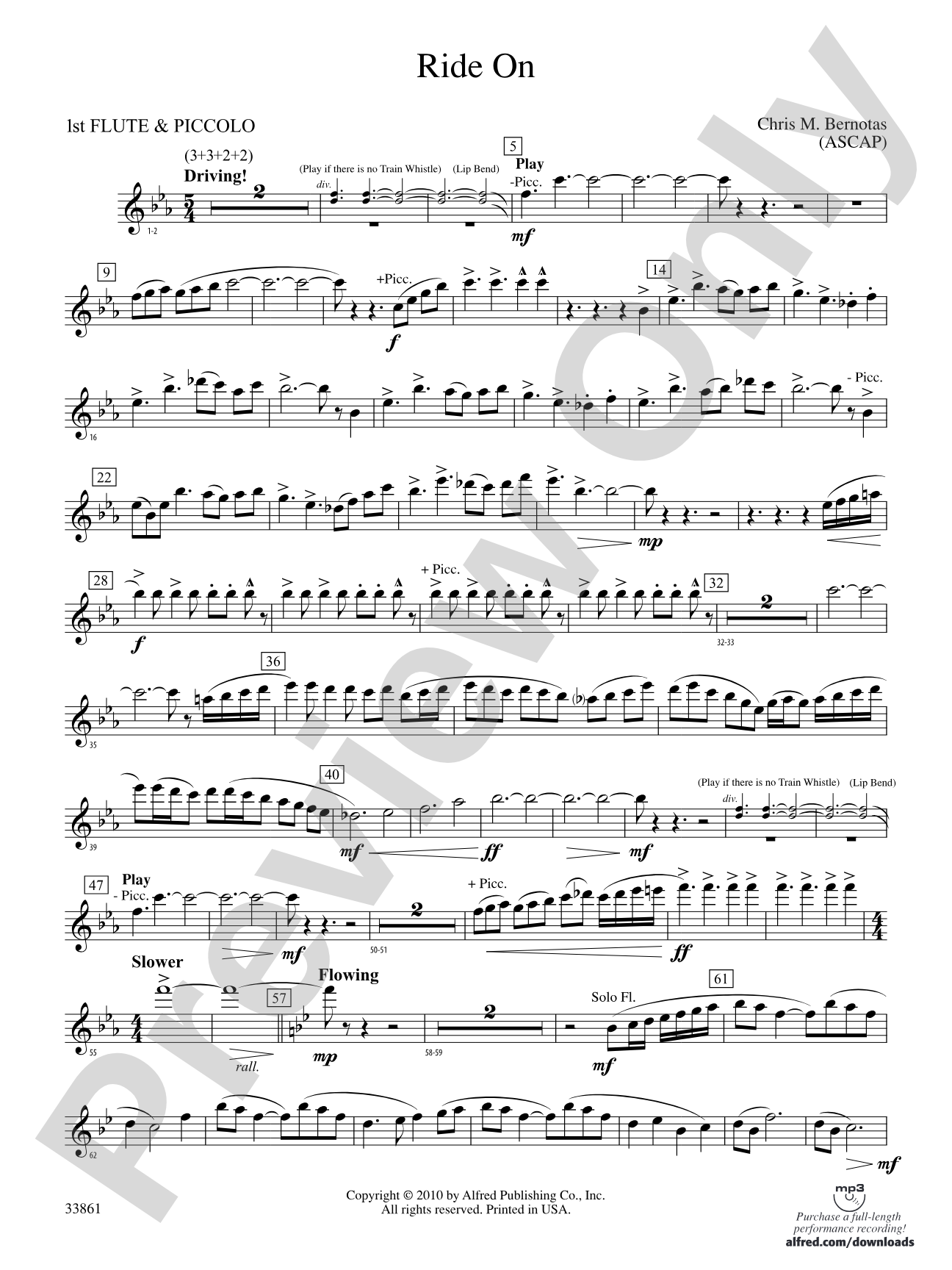 Ride On: Flute