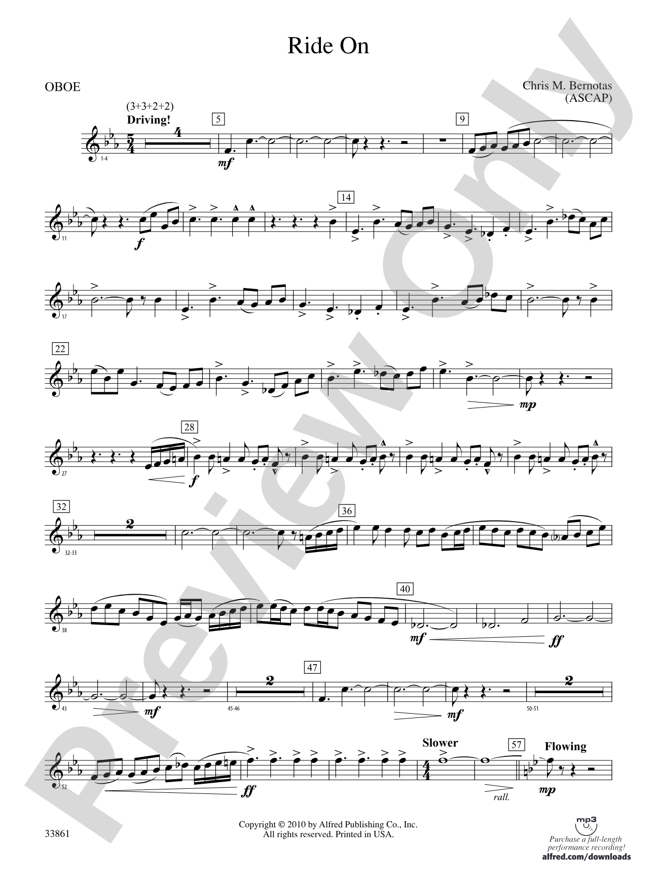Ride On: Oboe