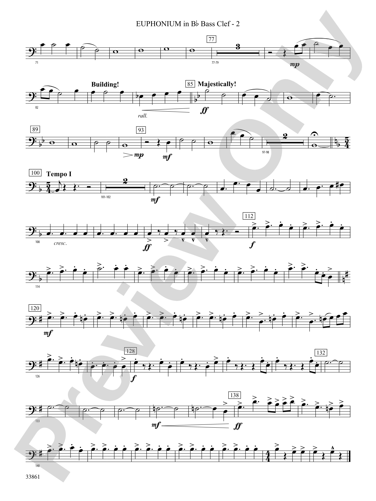 Ride On: (wp) B-flat Baritone B.C.