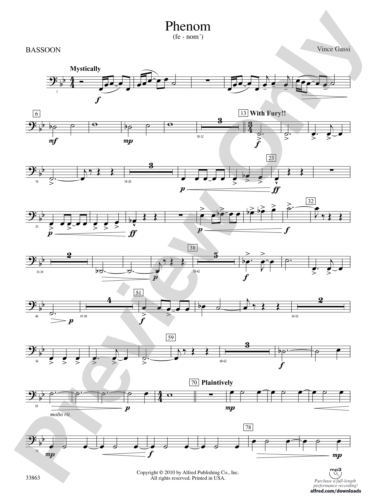 PHENOM/CB: Bassoon