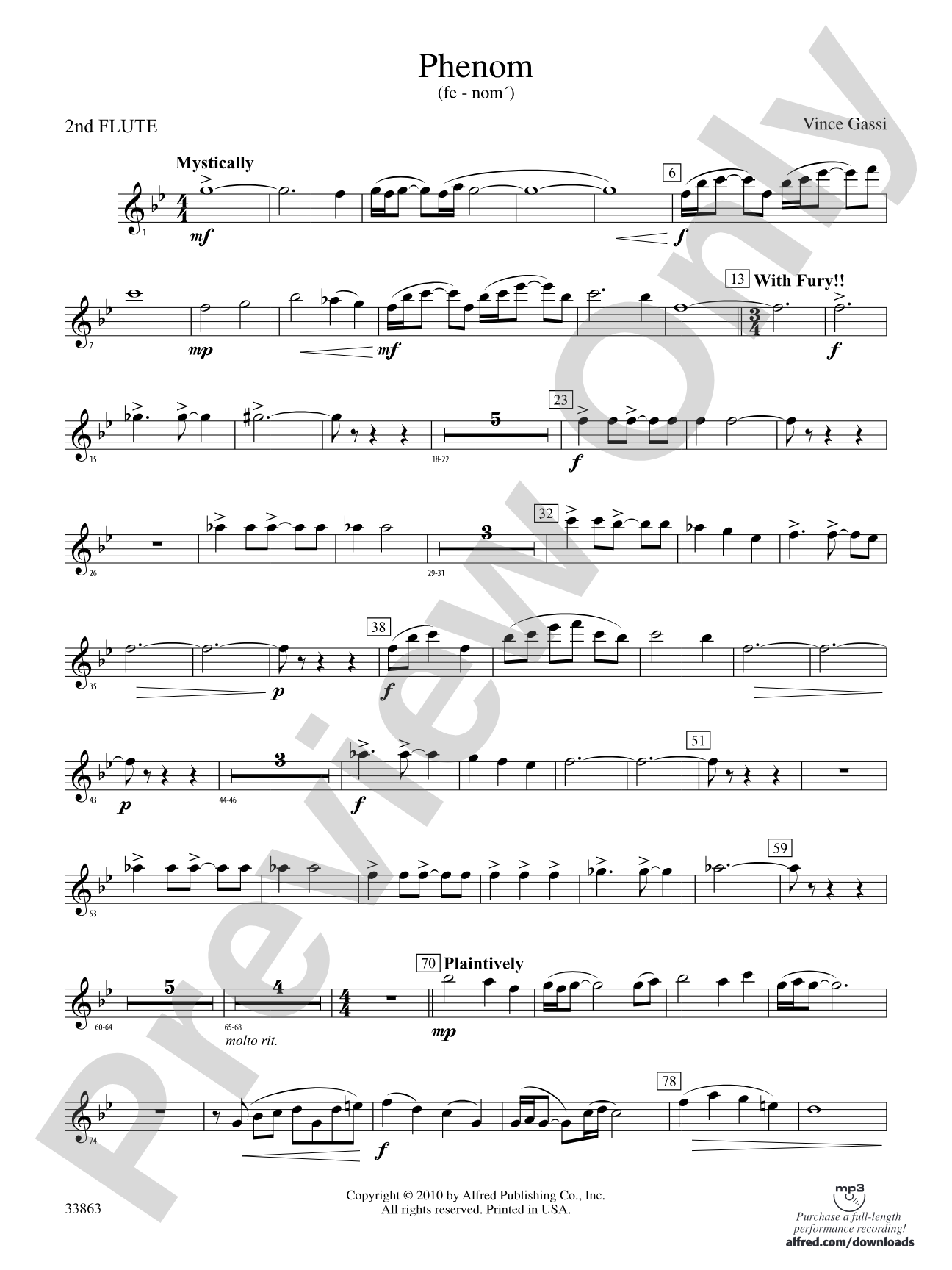 PHENOM/CB: 2nd Flute