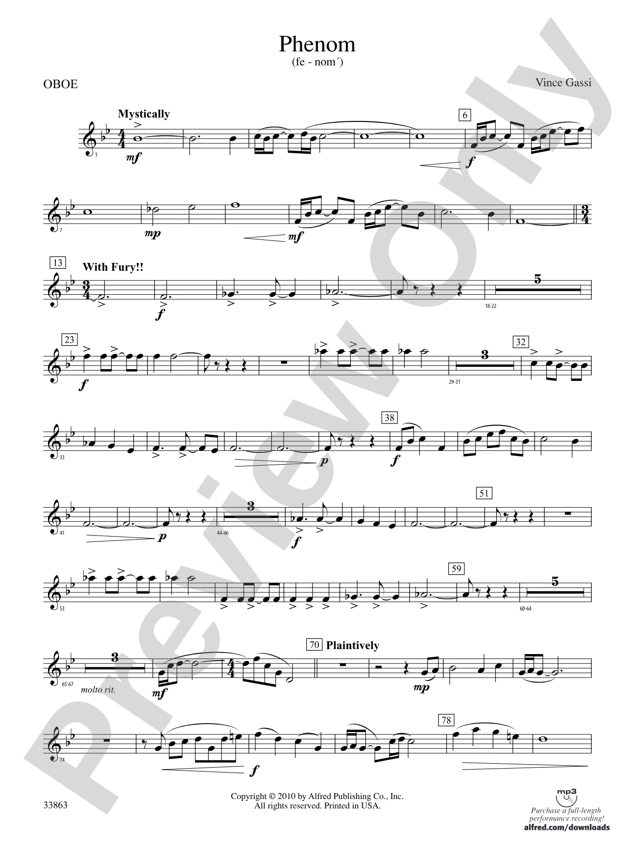PHENOM/CB: Oboe