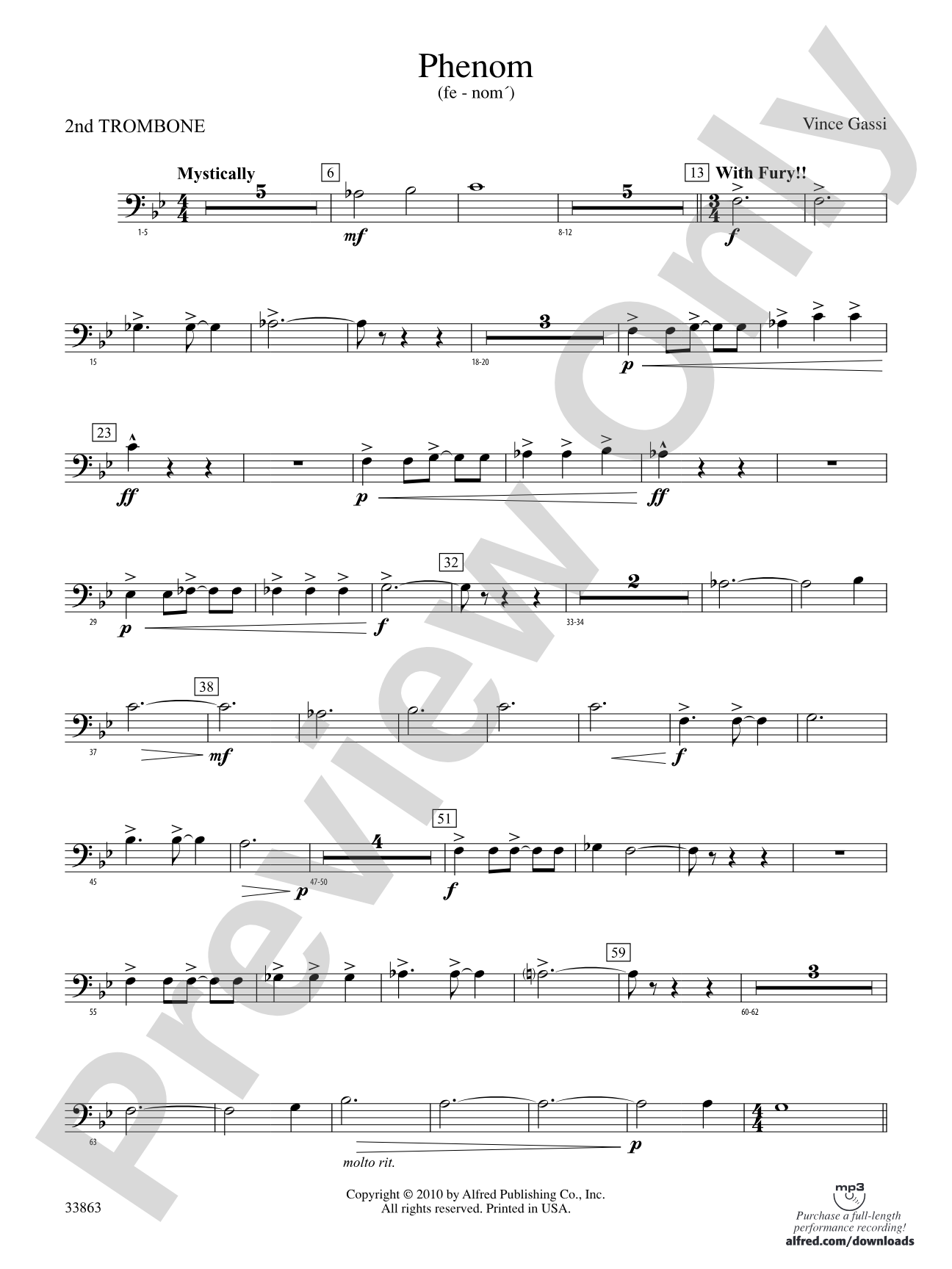 PHENOM/CB: 2nd Trombone