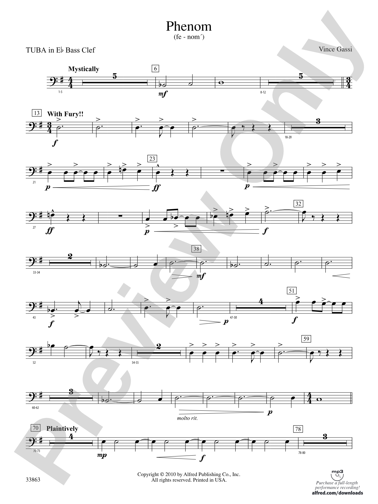 PHENOM/CB: (wp) E-flat Tuba B.C.