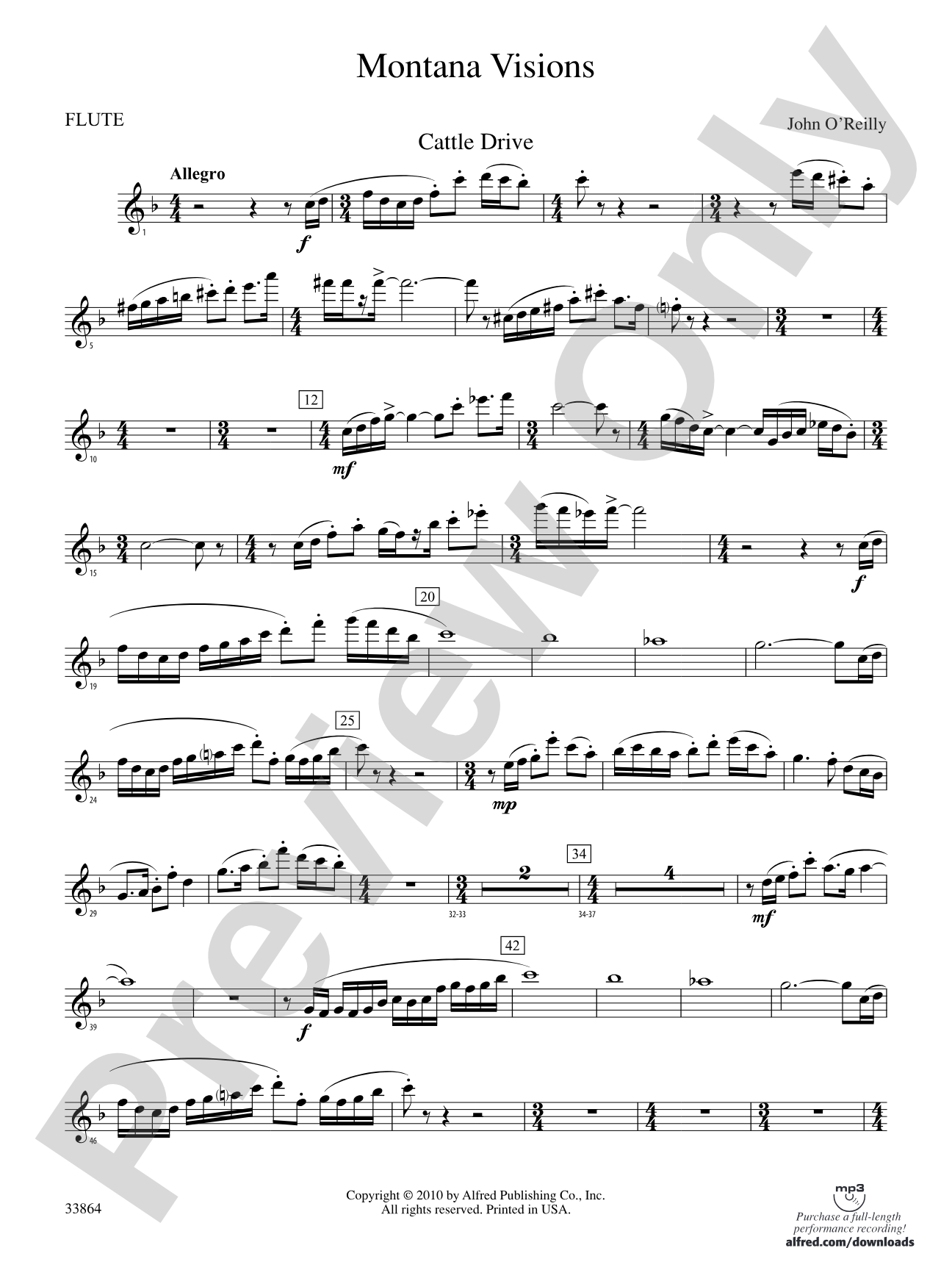 Montana Visions: Flute