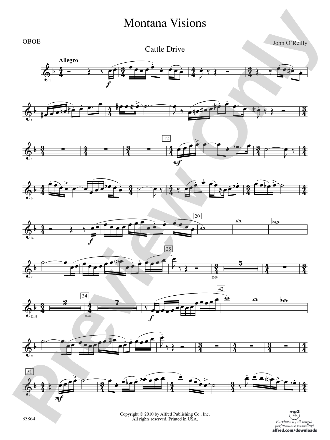 Montana Visions: Oboe