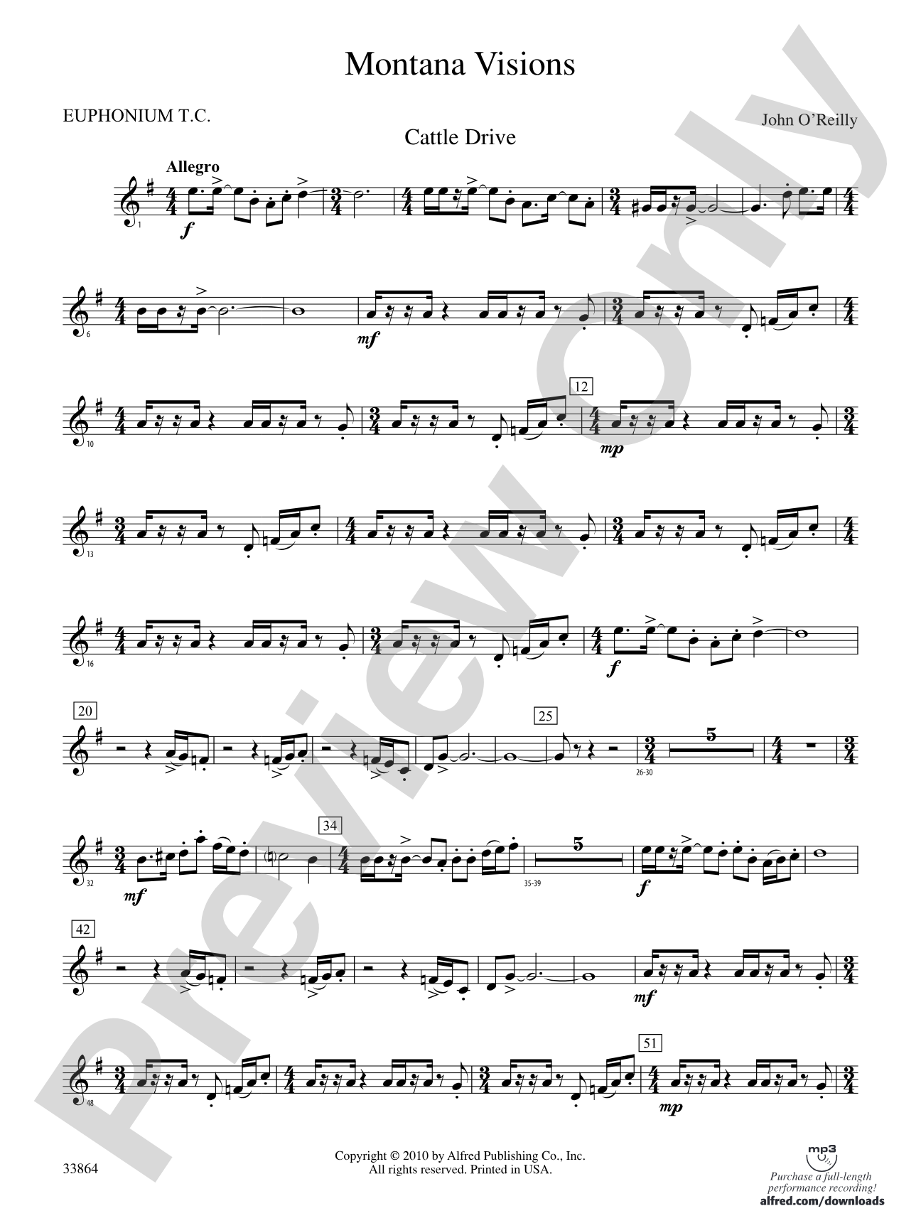 Montana Visions: (wp) Baritone T.C.