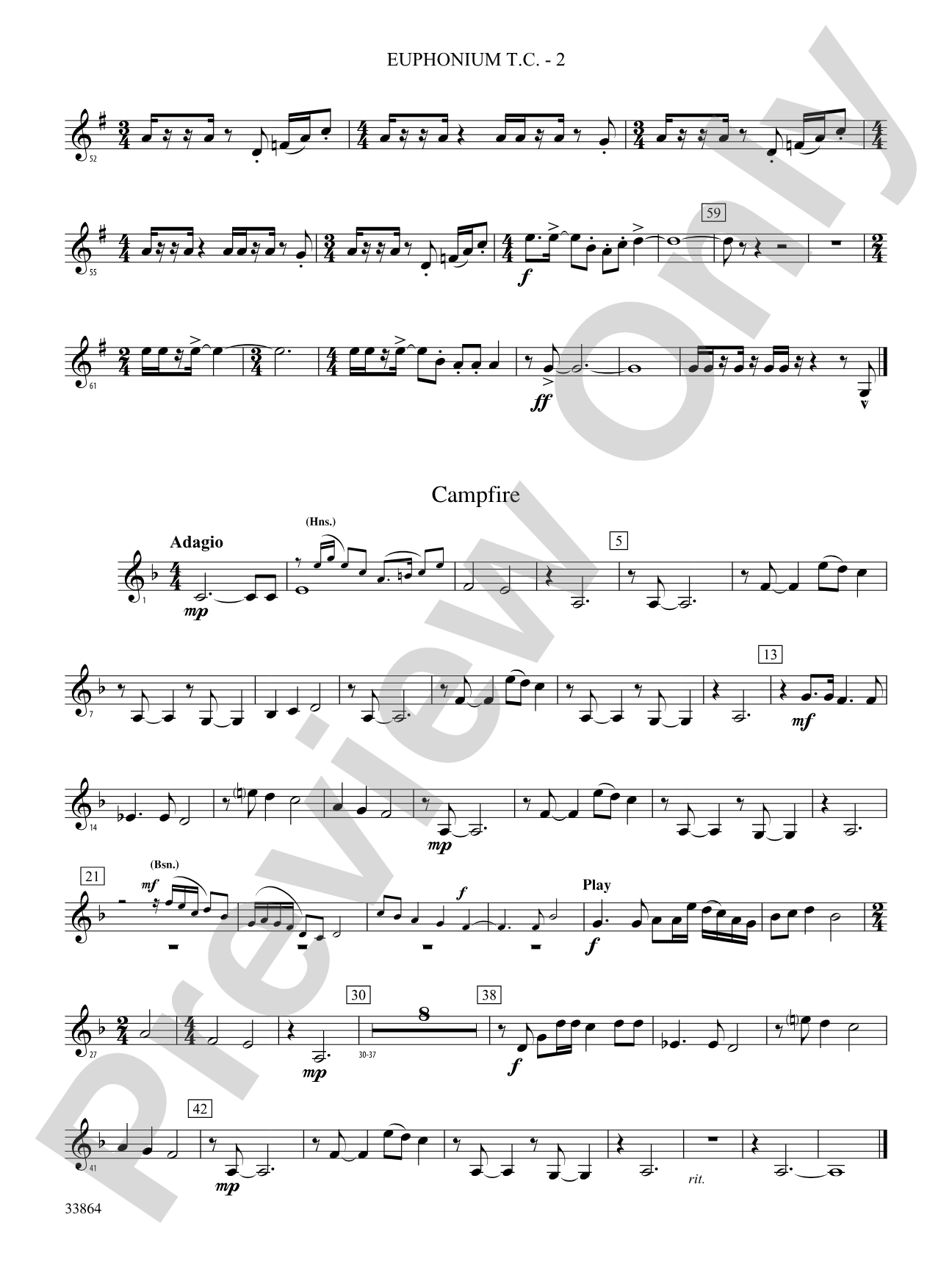 Montana Visions: (wp) Baritone T.C.